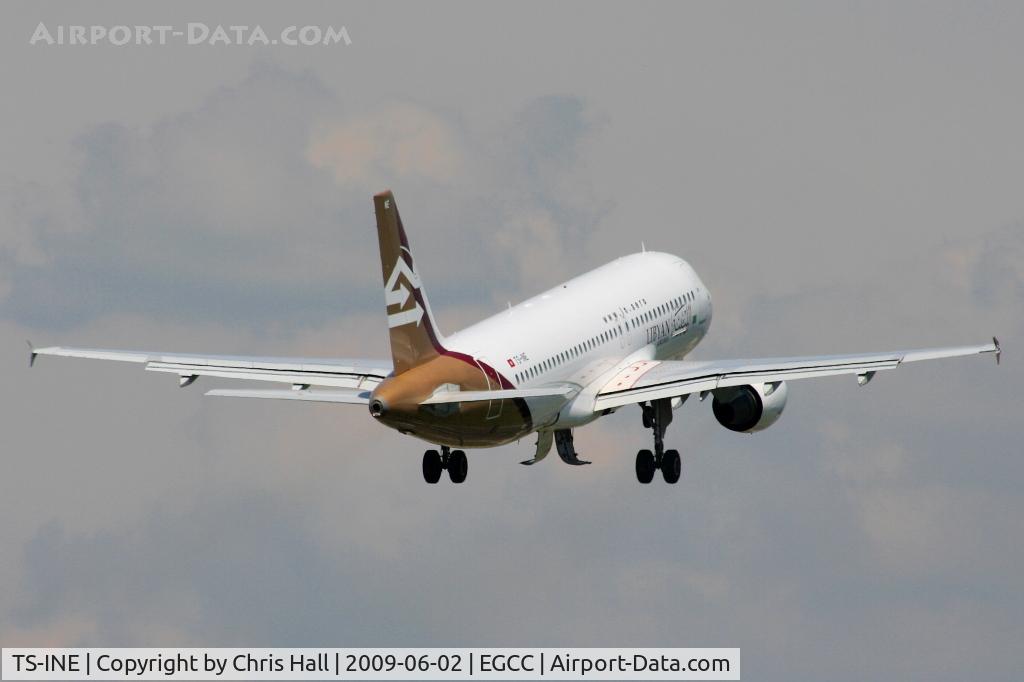 TS-INE, 1991 Airbus A320-211 C/N 222, Libyan Airlines  Airbus A320-211