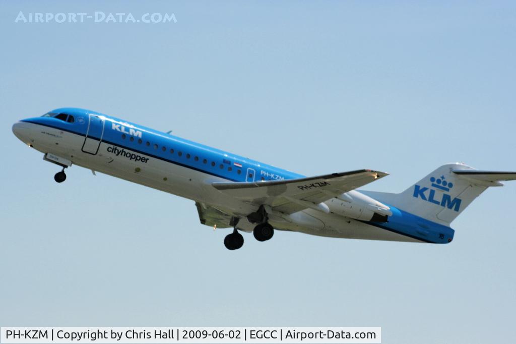 PH-KZM, 1995 Fokker 70 (F-28-0070) C/N 11561, KLM Cityhopper