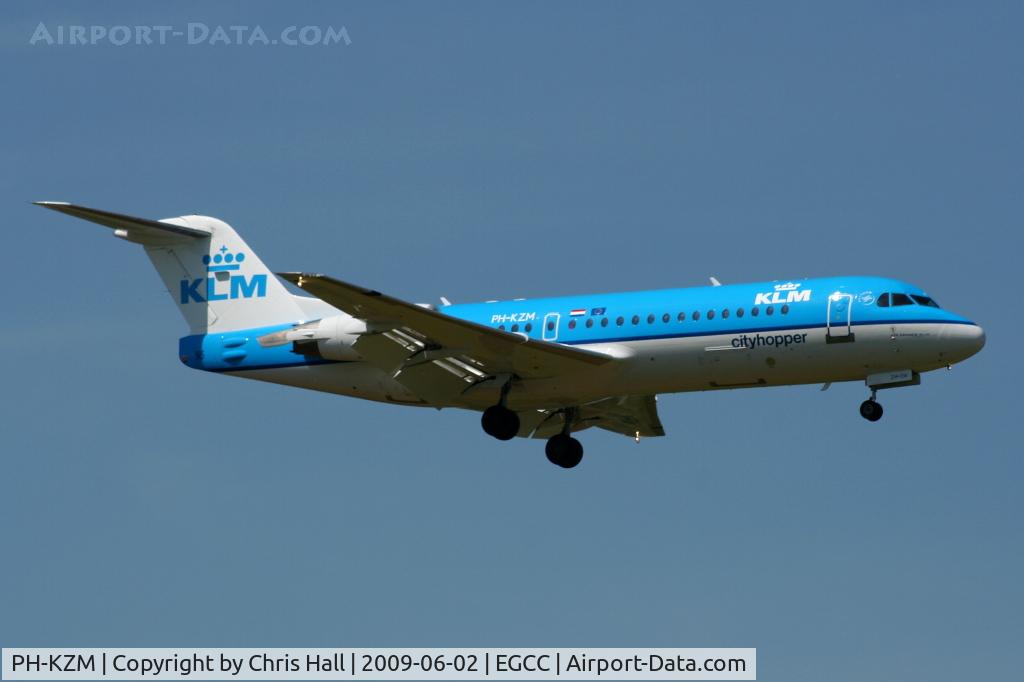 PH-KZM, 1995 Fokker 70 (F-28-0070) C/N 11561, KLM Cityhopper