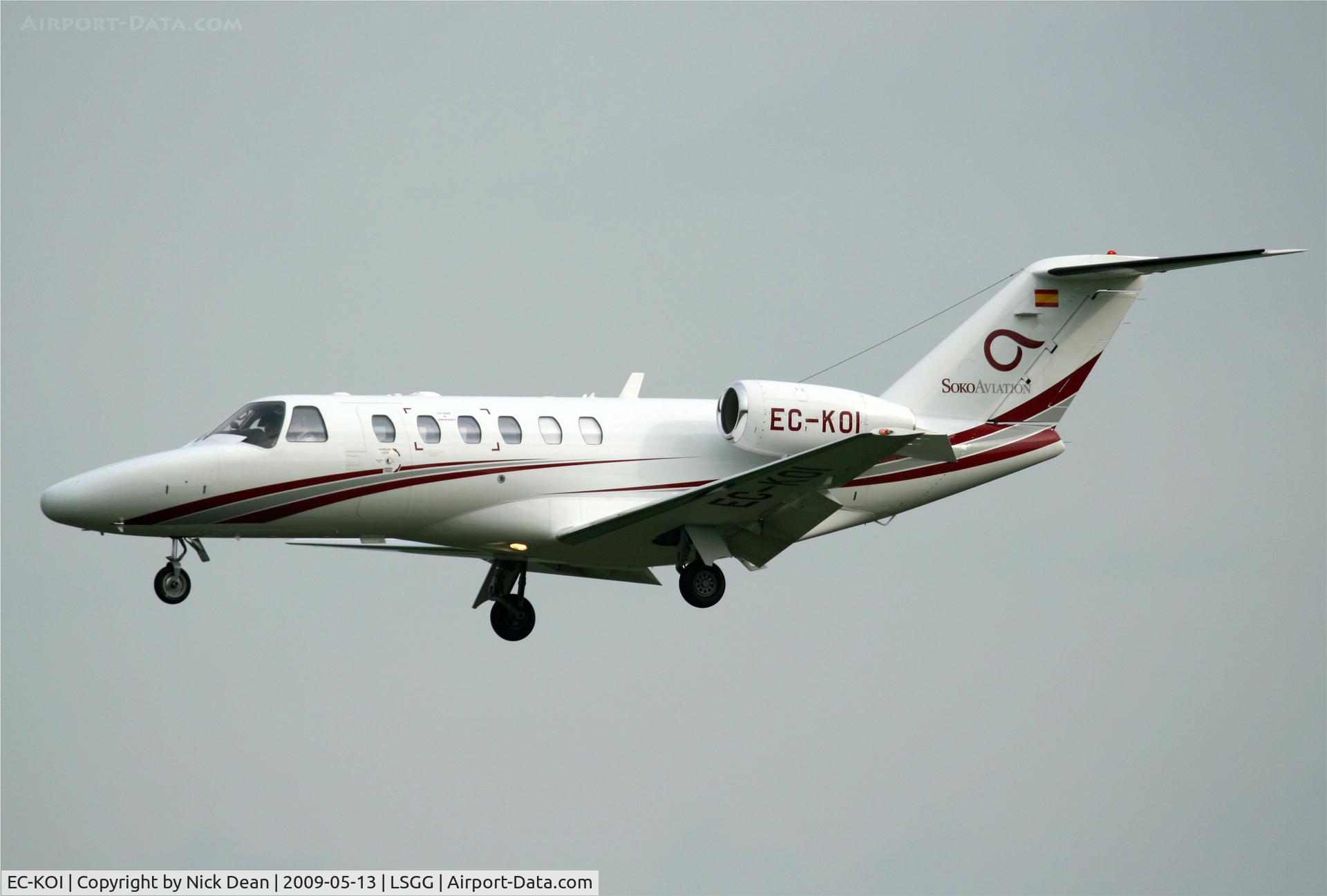 EC-KOI, 2007 Cessna 525A CitationJet CJ2+ C/N 525A-0381, LSGG