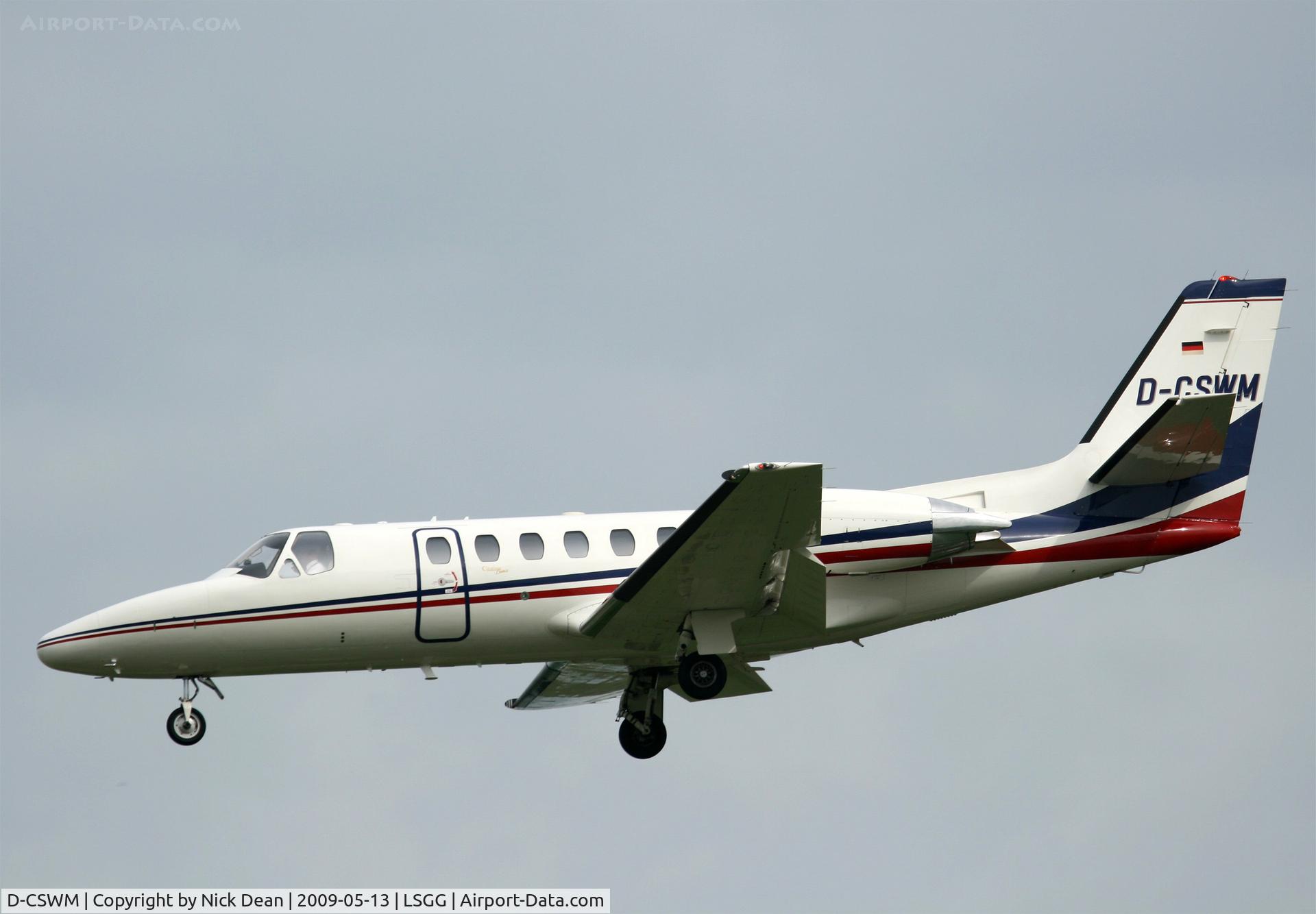 D-CSWM, 1999 Cessna 550 Citation Bravo C/N 550-0884, LSGG