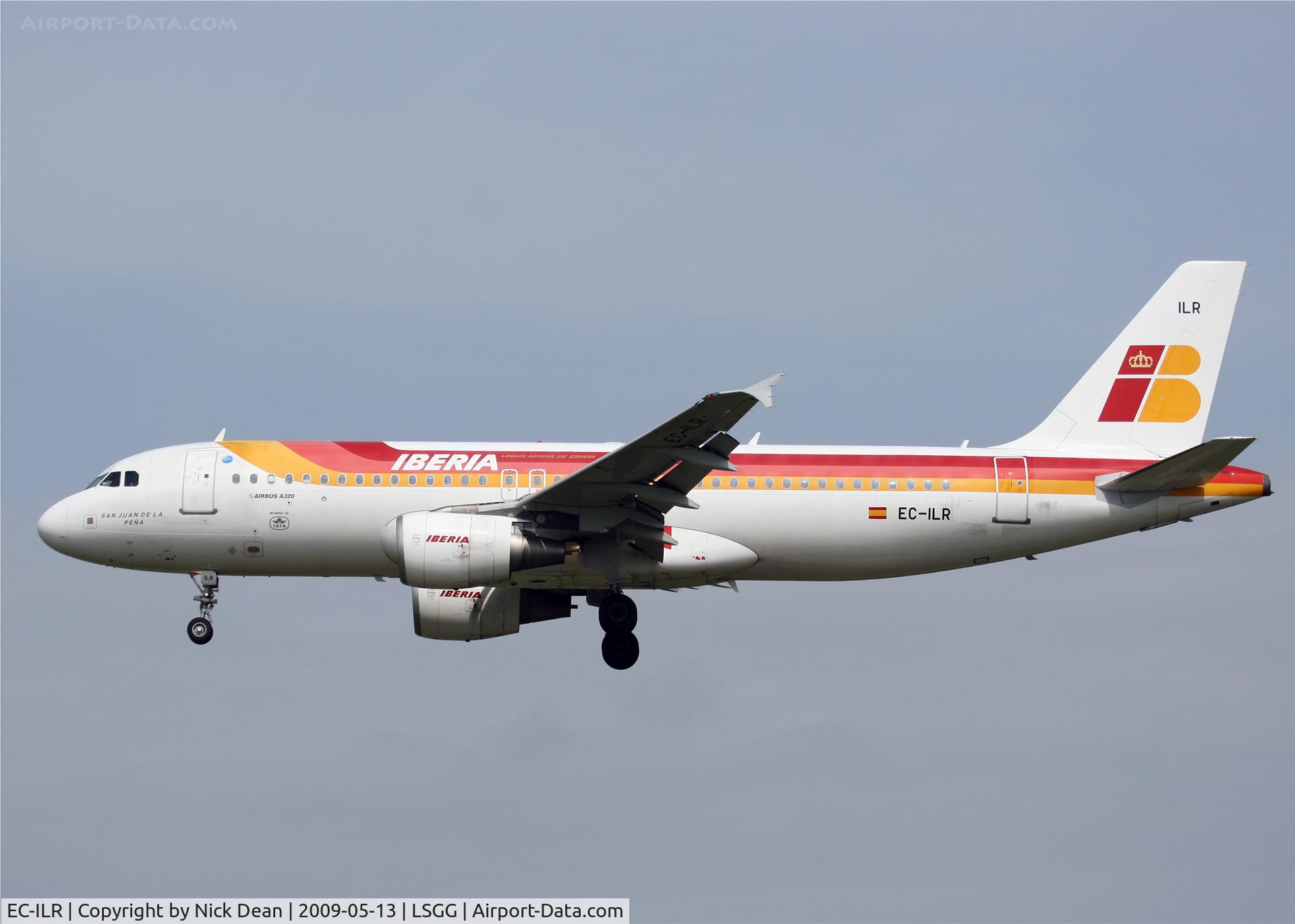 EC-ILR, 2002 Airbus A320-214 C/N 1793, LSGG