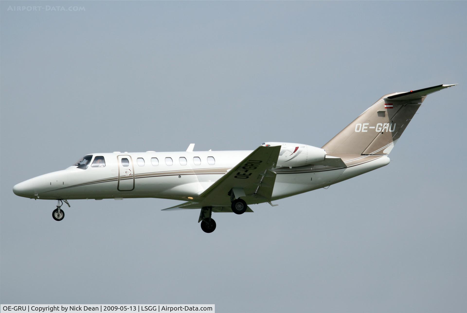 OE-GRU, 2008 Cessna 525B CitationJet CJ3 C/N 525B-0222, LSGG