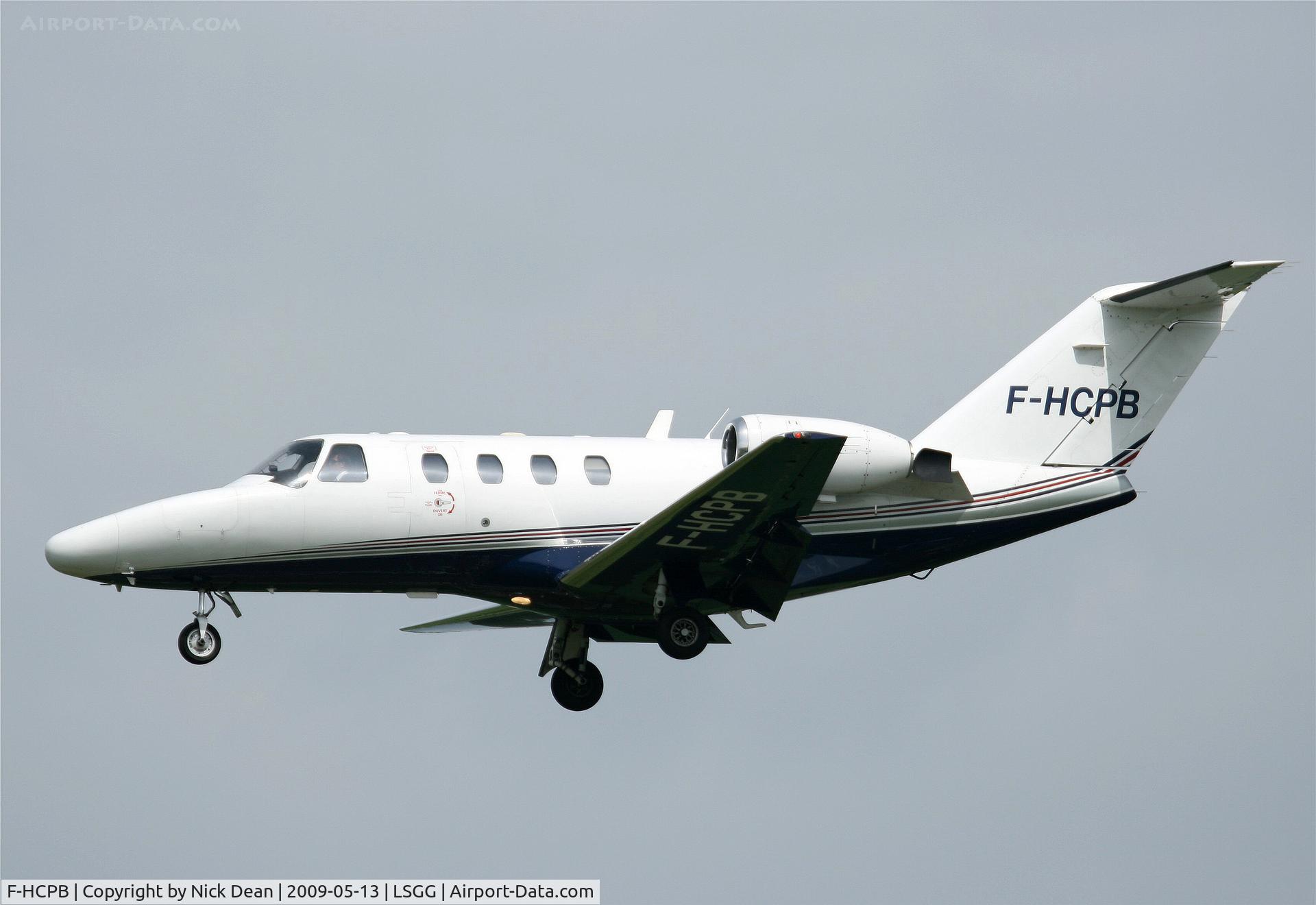 F-HCPB, 1999 Cessna 525 CitationJet CJ1 C/N 525-0322, LSGG