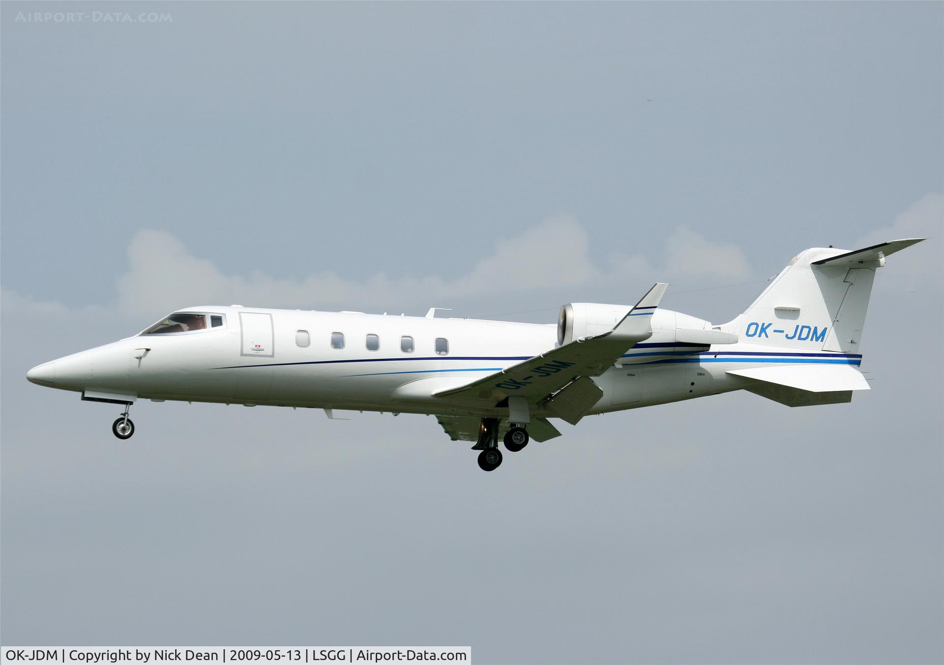 OK-JDM, 2007 Learjet 60XR C/N 60-330, LSGG