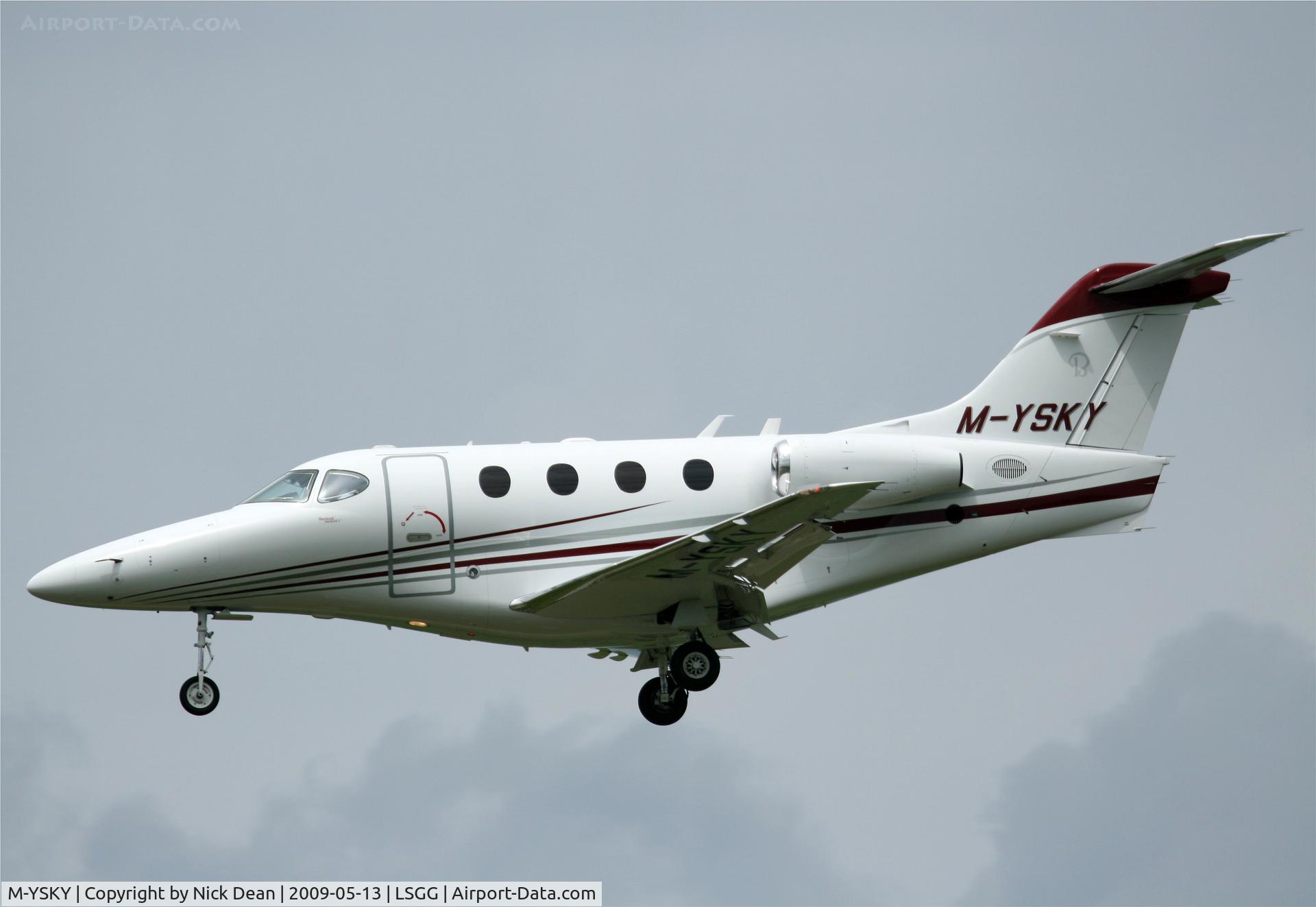 M-YSKY, 2007 Raytheon 390 Premier IA C/N RB-209, LSGG