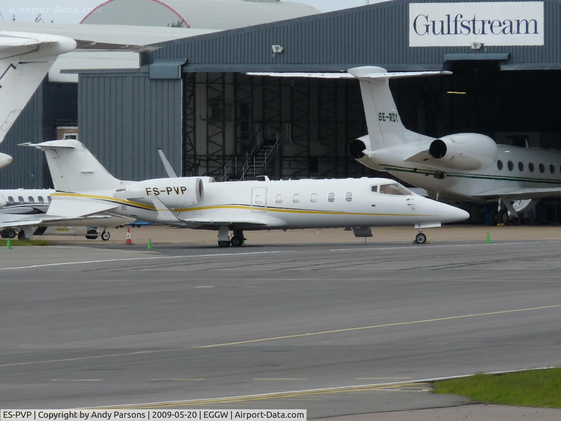 ES-PVP, 2006 Learjet 60 C/N 60-302, Visiting Luton