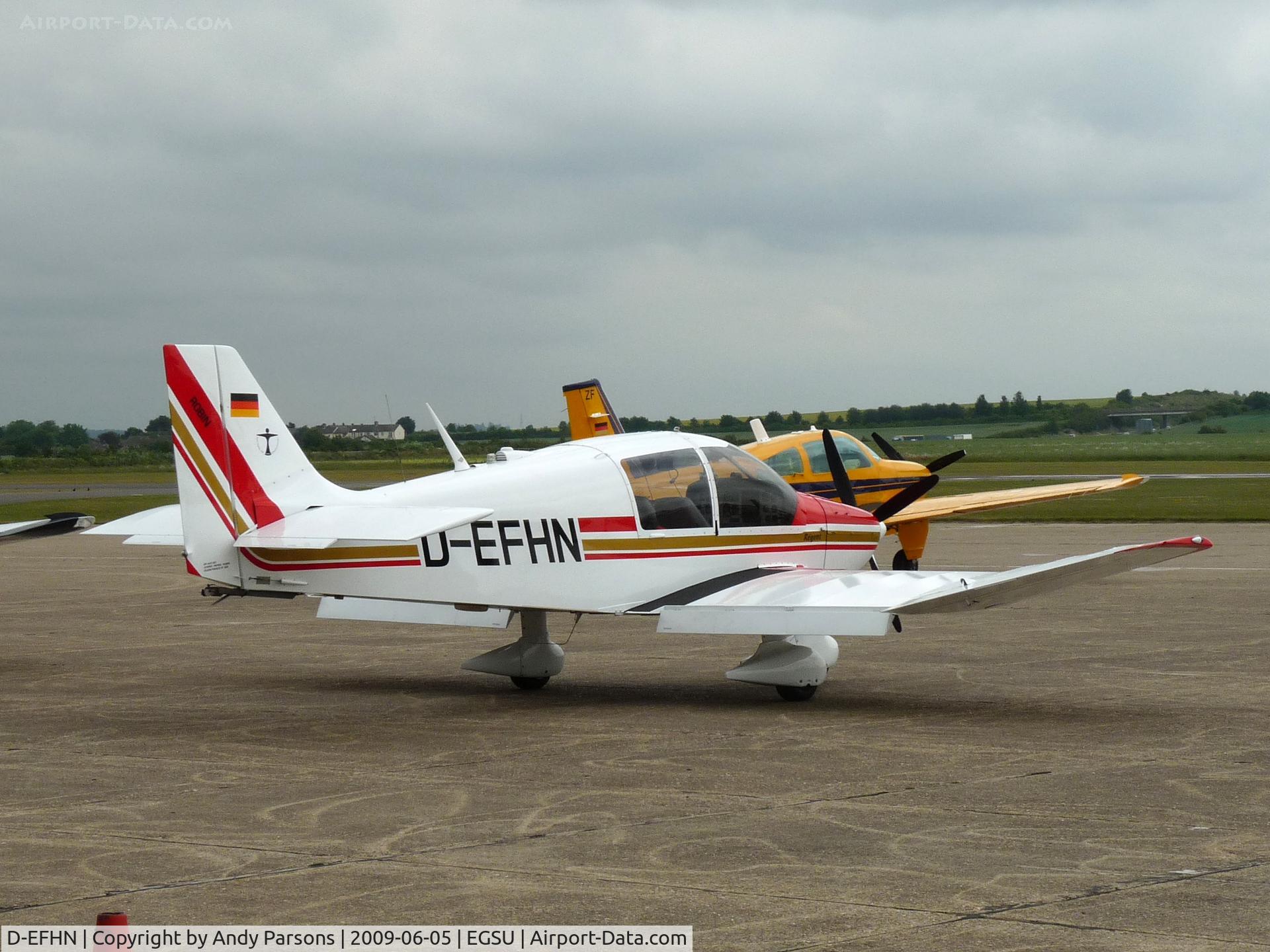D-EFHN, 1980 Robin DR-400-180 Regent Regent C/N 1512, Visiting Duxford