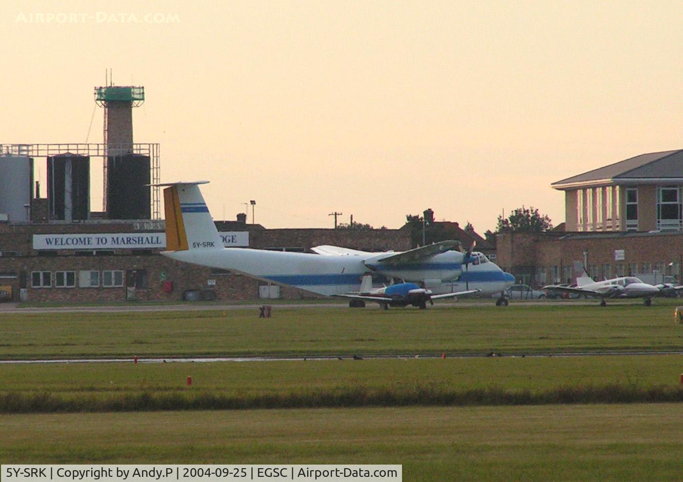 5Y-SRK, De Havilland Canada DHC-5 Buffalo C/N 3, On delivery through Cambridge