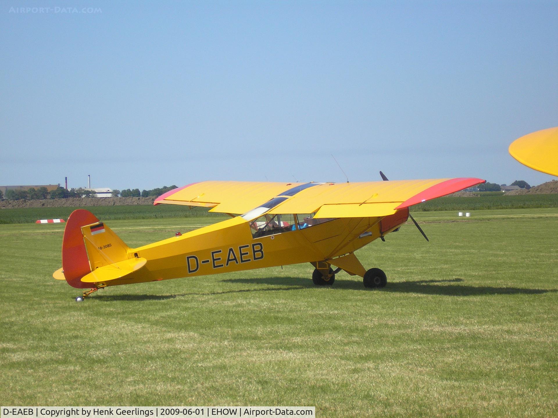 D-EAEB, 1971 Piper PA-18-95 Super Cub Super Cub C/N 18-3085, Oostwold  Airport  Airshow june 2009