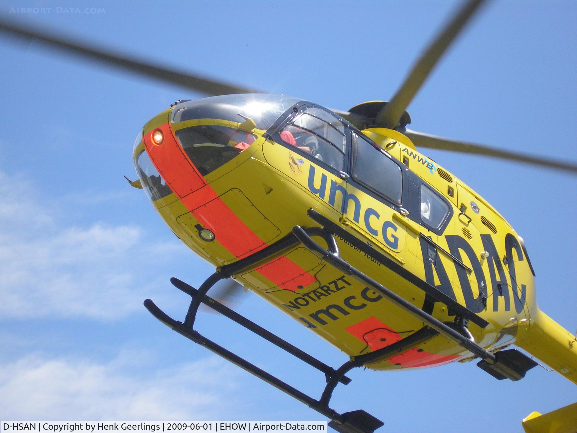 D-HSAN, Eurocopter EC-135P-2 C/N 0276, Refueling at Oostwold Airport during Airshow