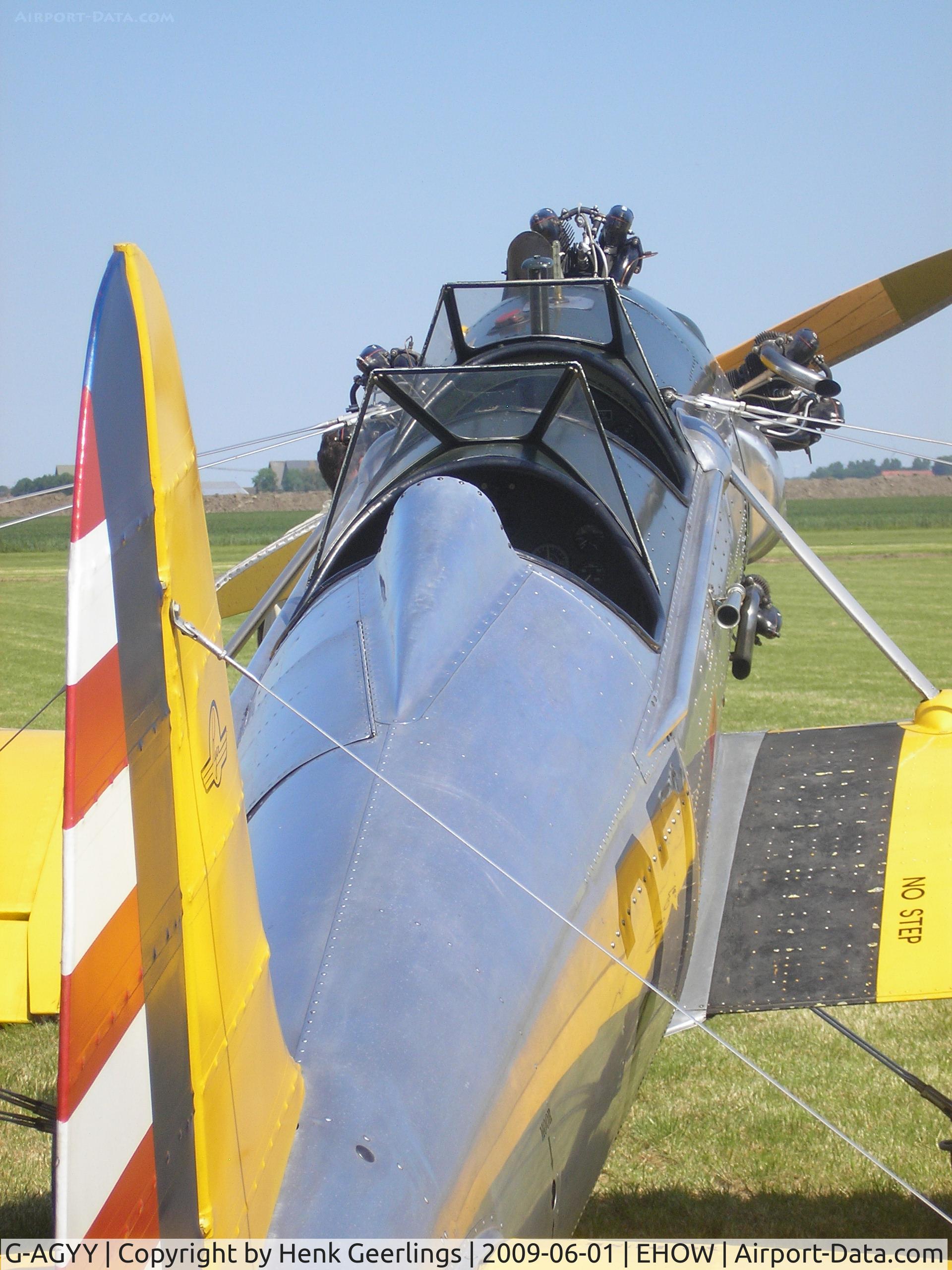 G-AGYY, 1941 Ryan PT-22 Recruit (ST3KR) C/N 1167, Oostwold  Airport  Airshow june 2009
