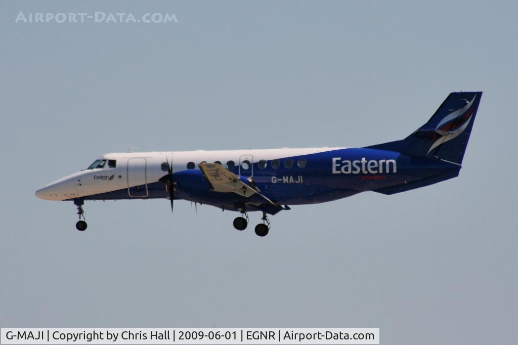 G-MAJI, 1993 British Aerospace Jetstream 41 C/N 41011, Eastern Airways
