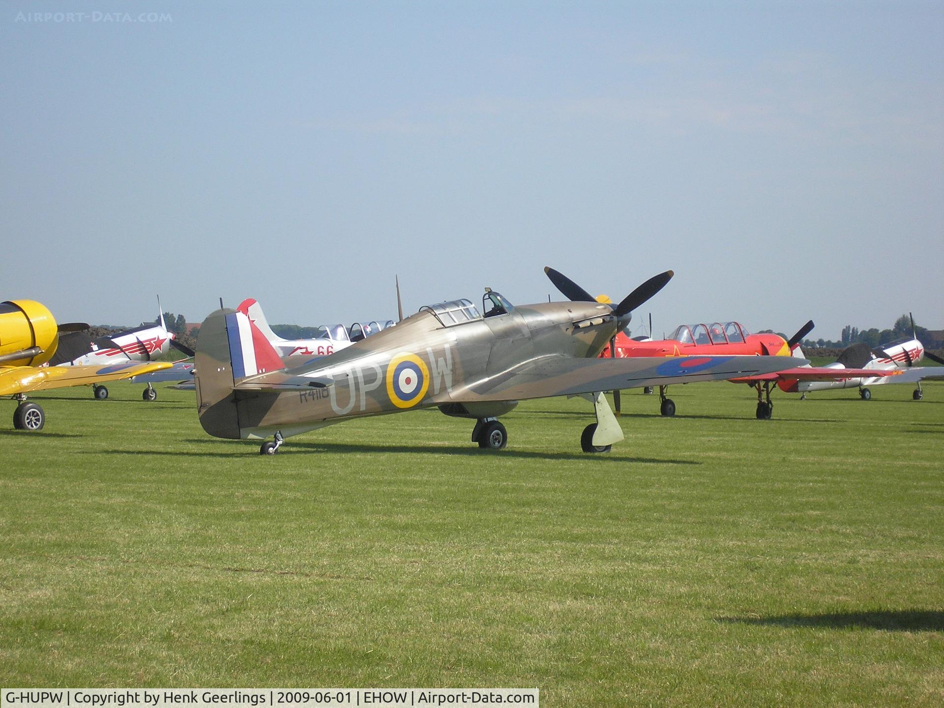 G-HUPW, 1940 Hawker Hurricane I C/N G592301, Oostwold  Airport  Airshow june 2009