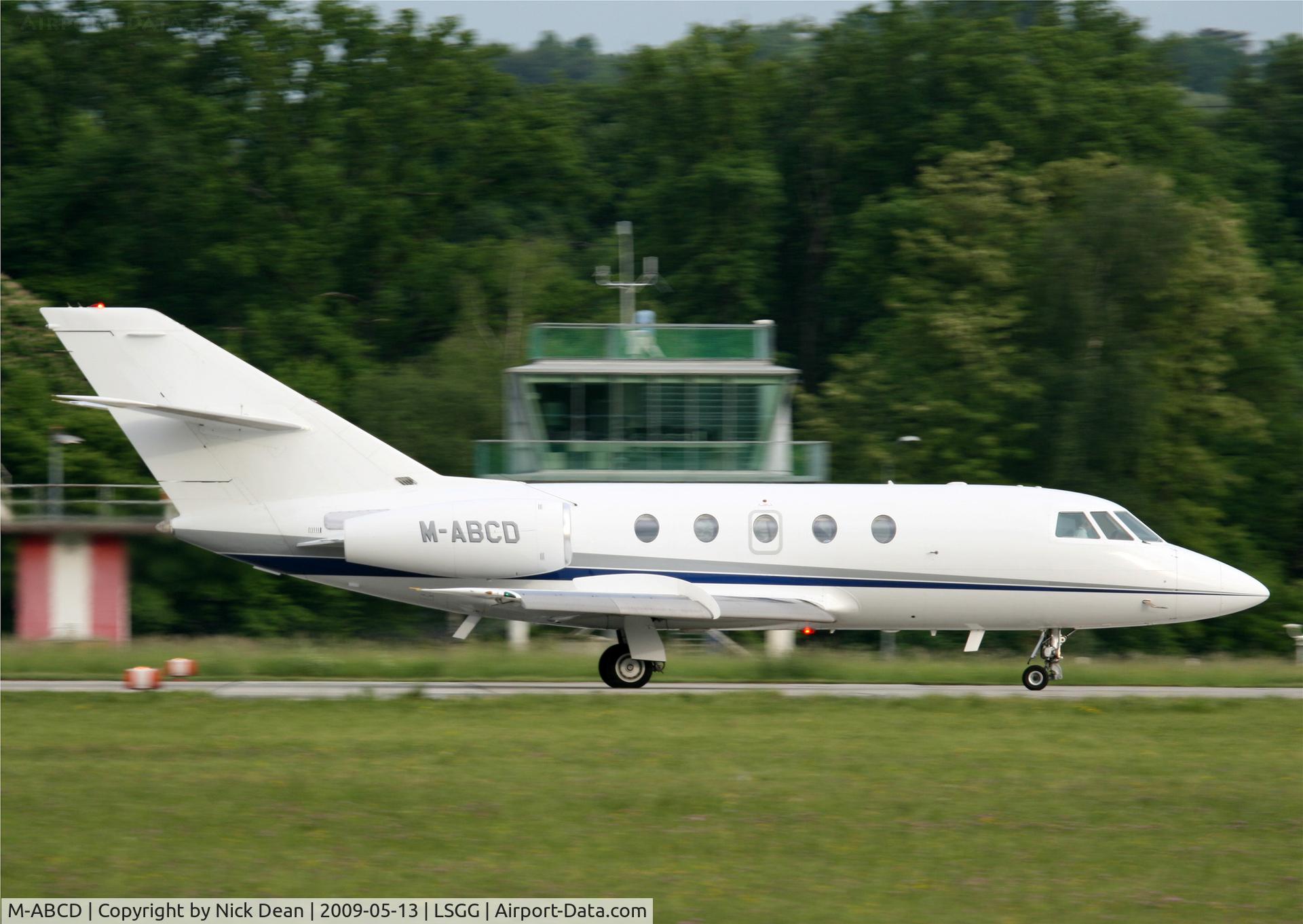 M-ABCD, 1976 Dassault Falcon (Mystere) 20F-5 C/N 357, LSGG