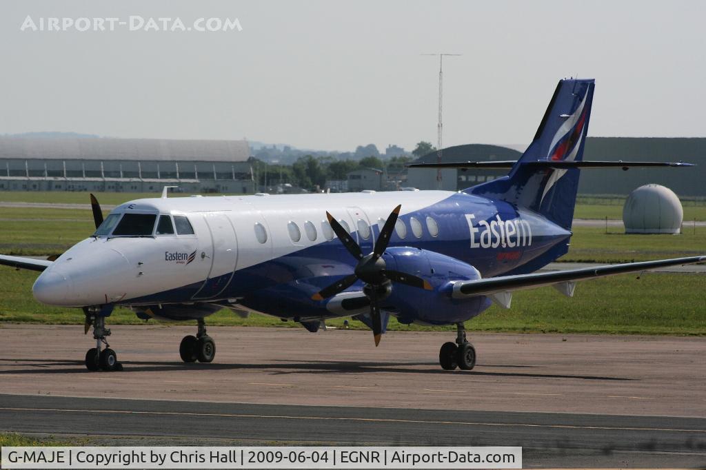G-MAJE, 1992 British Aerospace Jetstream 41 C/N 41007, Eastern Airways