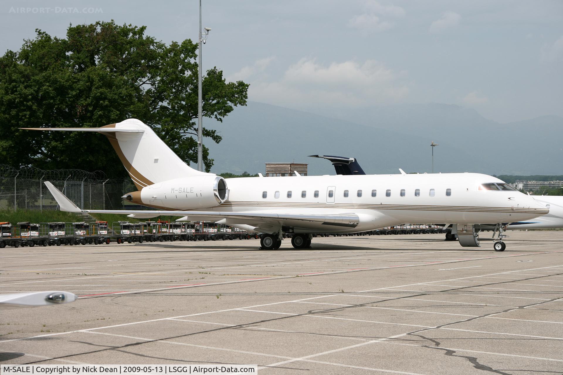 M-SALE, 2008 Bombardier BD-700-1A10 Global Express C/N 9311, LSGG