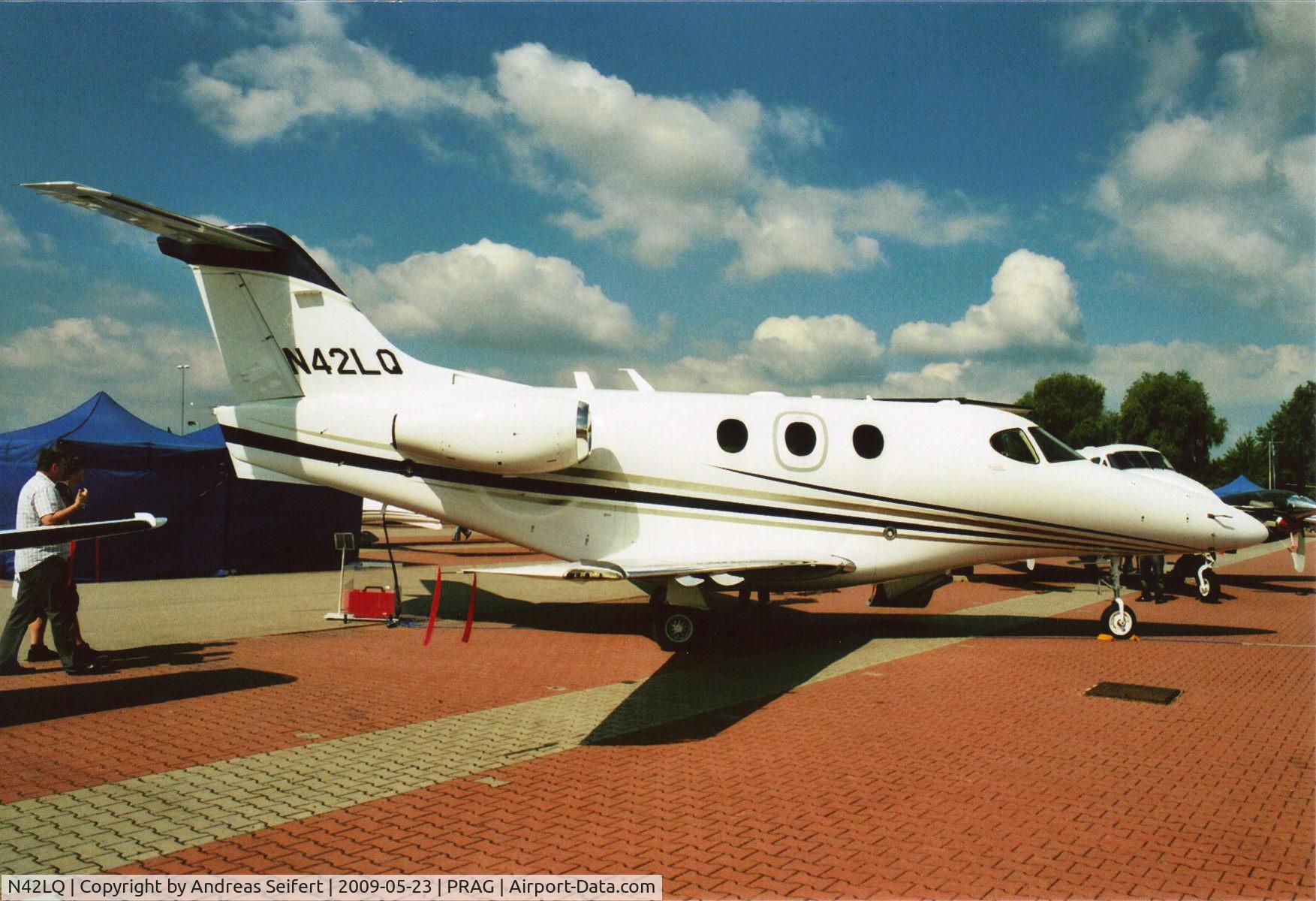 N42LQ, 2009 Hawker Beechcraft Corp 390 C/N RB-263, Aero Expo Prag-Letnany 23.5.2009