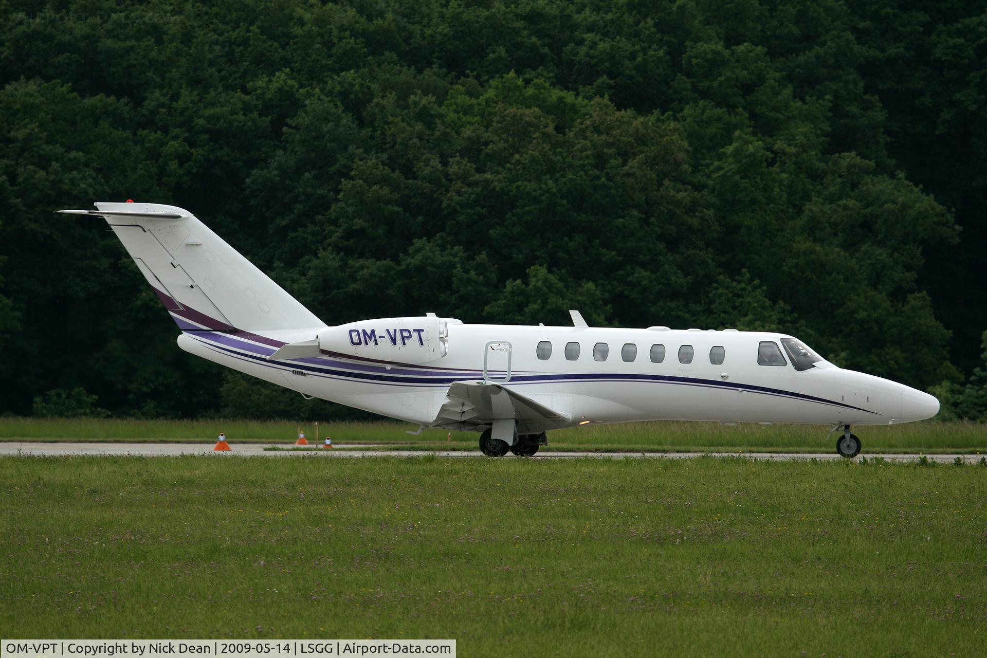 OM-VPT, 2008 Cessna 525B CitationJet CJ3 C/N 525B-0217, LSGG