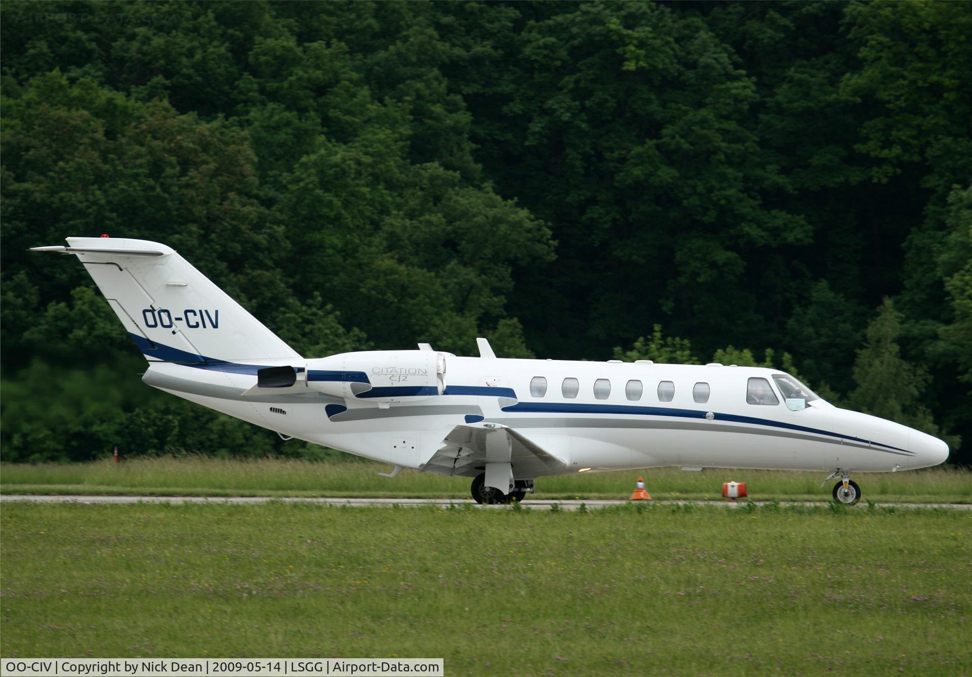 OO-CIV, 2004 Cessna 525A CitationJet CJ2 C/N 525A-0206, LSGG 525A-0206