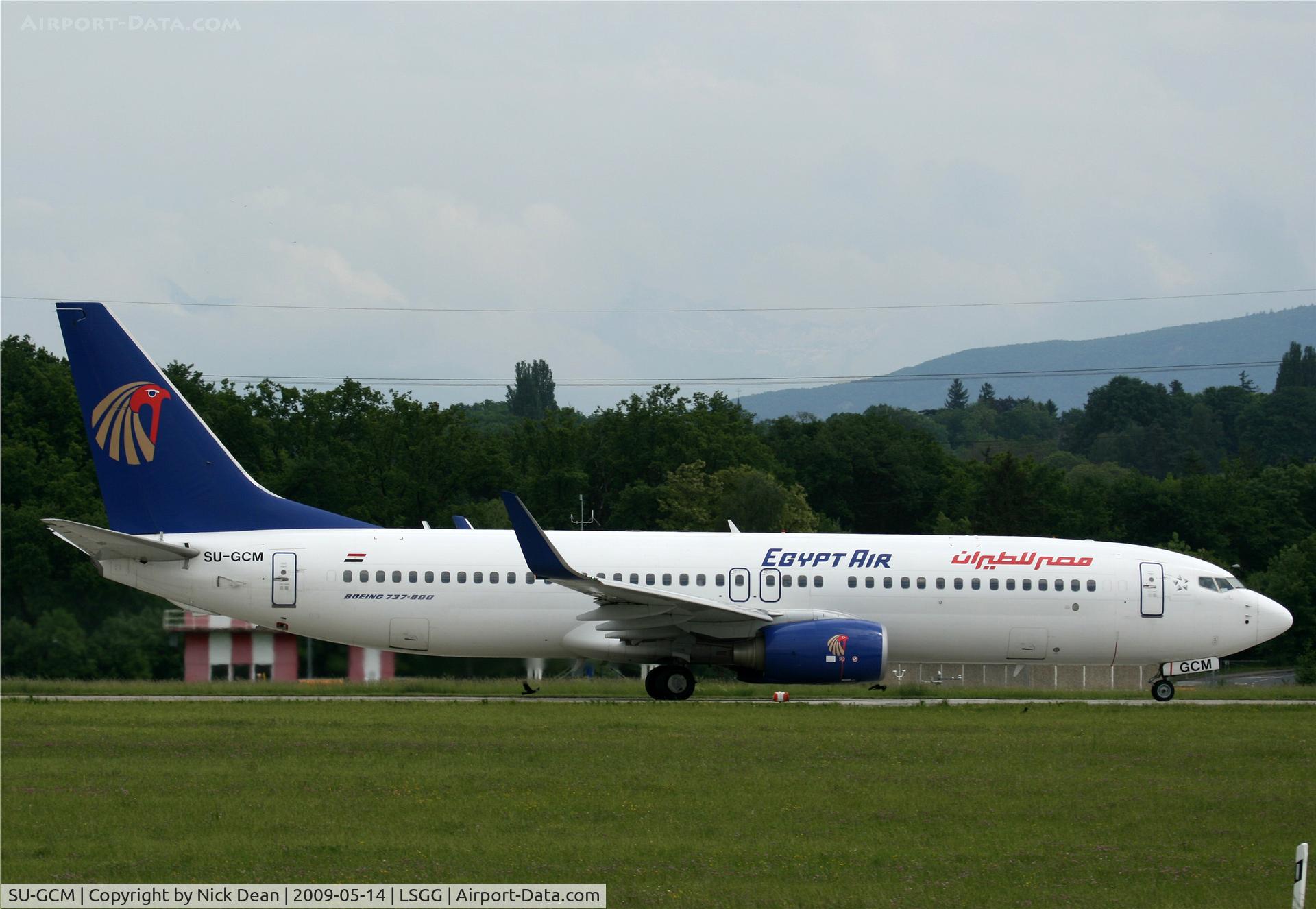 SU-GCM, 2006 Boeing 737-866 C/N 35558, LSGG
