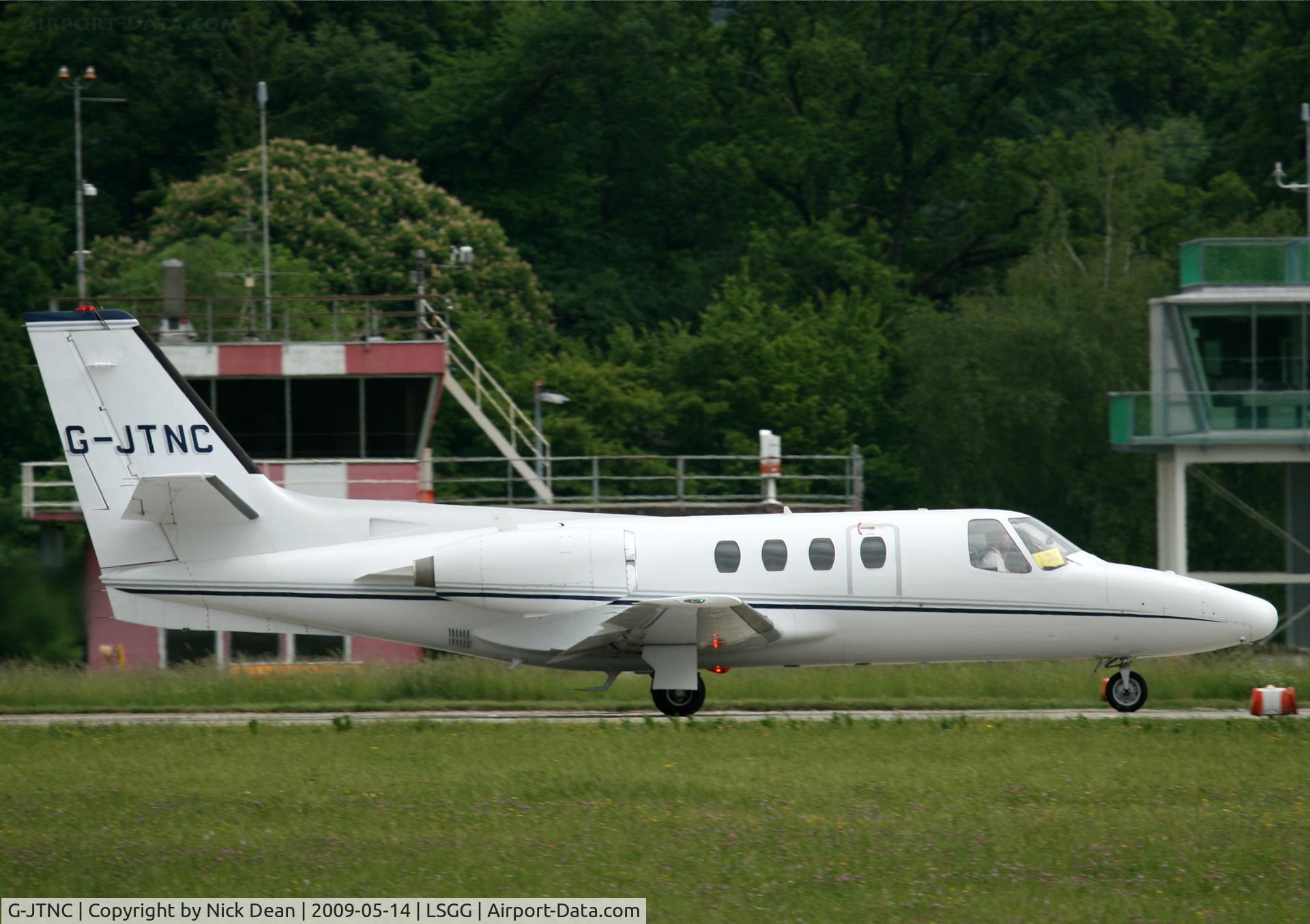 G-JTNC, 1975 Cessna 500 Citation C/N 500-0264, LSGG