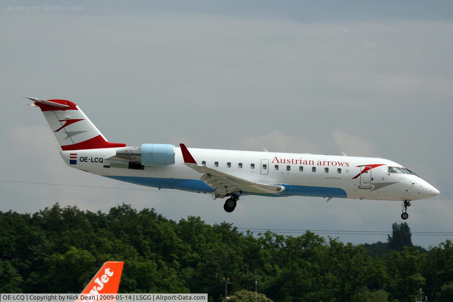 OE-LCQ, 2002 Canadair CRJ-200LR (CL-600-2B19) C/N 7605, LSGG