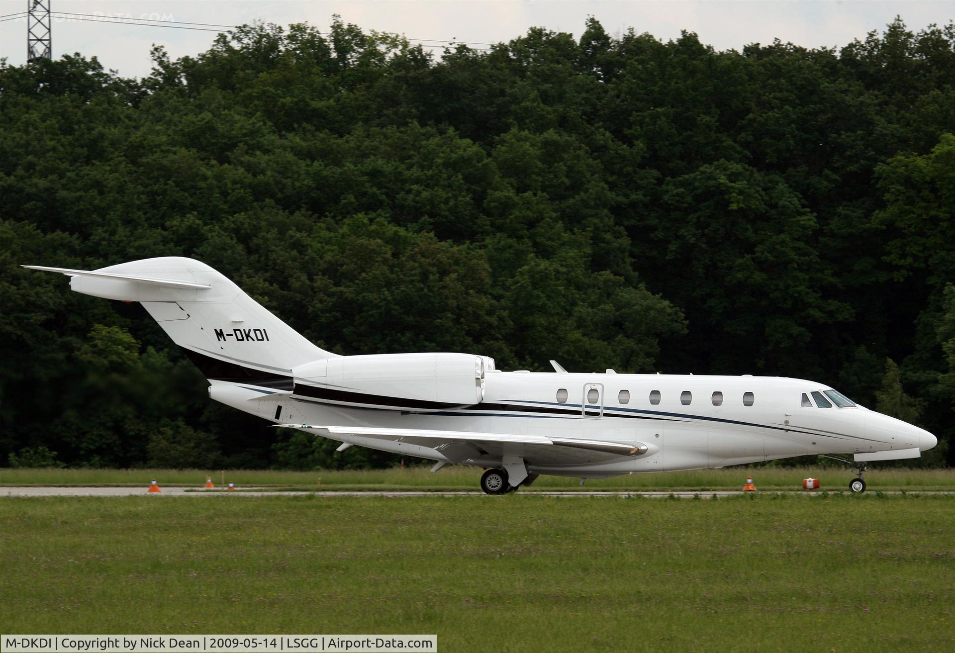 M-DKDI, 2004 Cessna 750 Citation X Citation X C/N 750-0227, LSGG