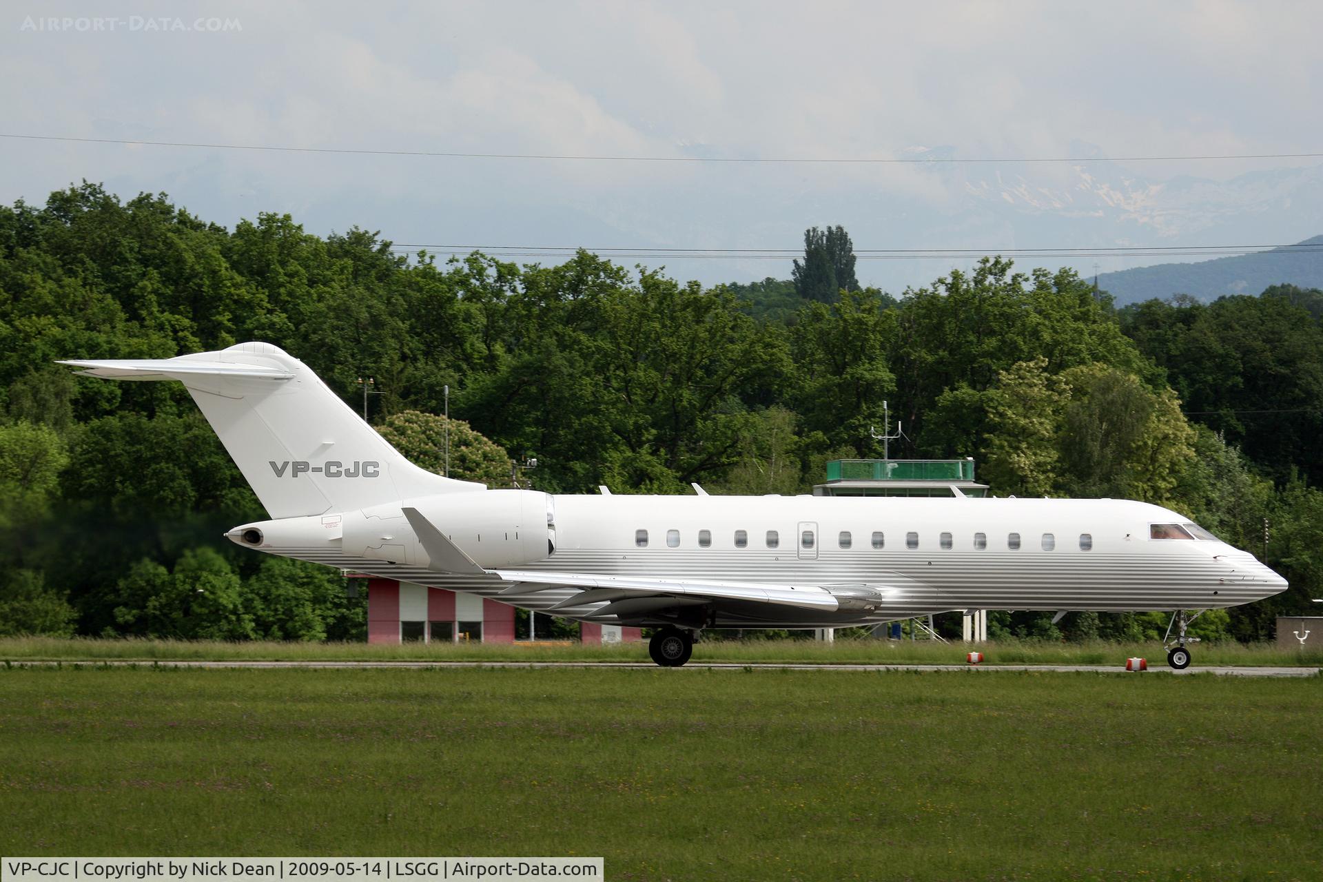 VP-CJC, 2007 Bombardier BD-700-1A11 Global 5000 C/N 9271, LSGG