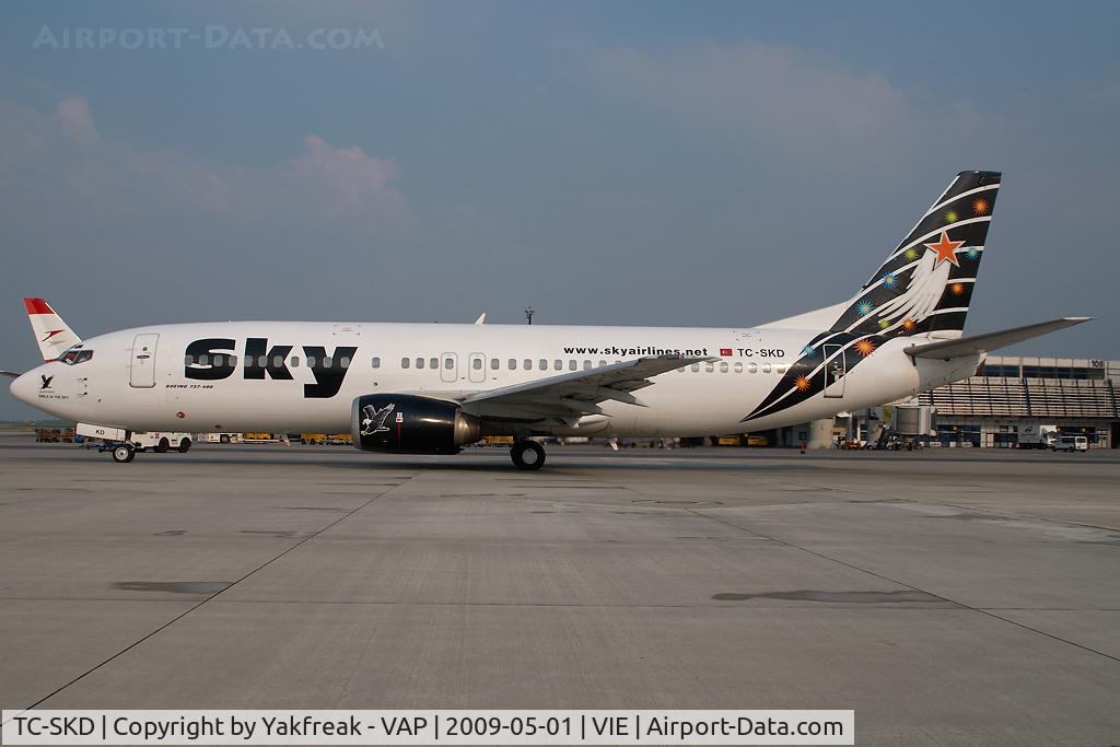 TC-SKD, 1992 Boeing 737-4Q8 C/N 25372, Sky Airlines Boeing 737-400