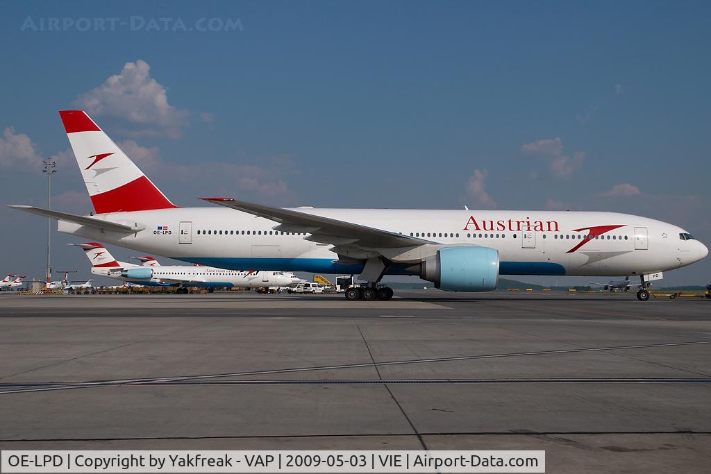 OE-LPD, 2006 Boeing 777-2Z9/ER C/N 35960, Austrian Airlines Boeing 777-200