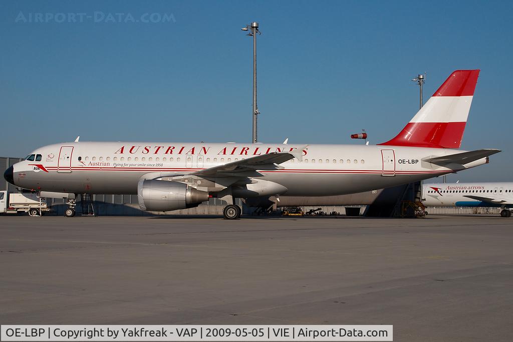 OE-LBP, 1998 Airbus A320-214 C/N 797, Austrian Airlines Airbus 320