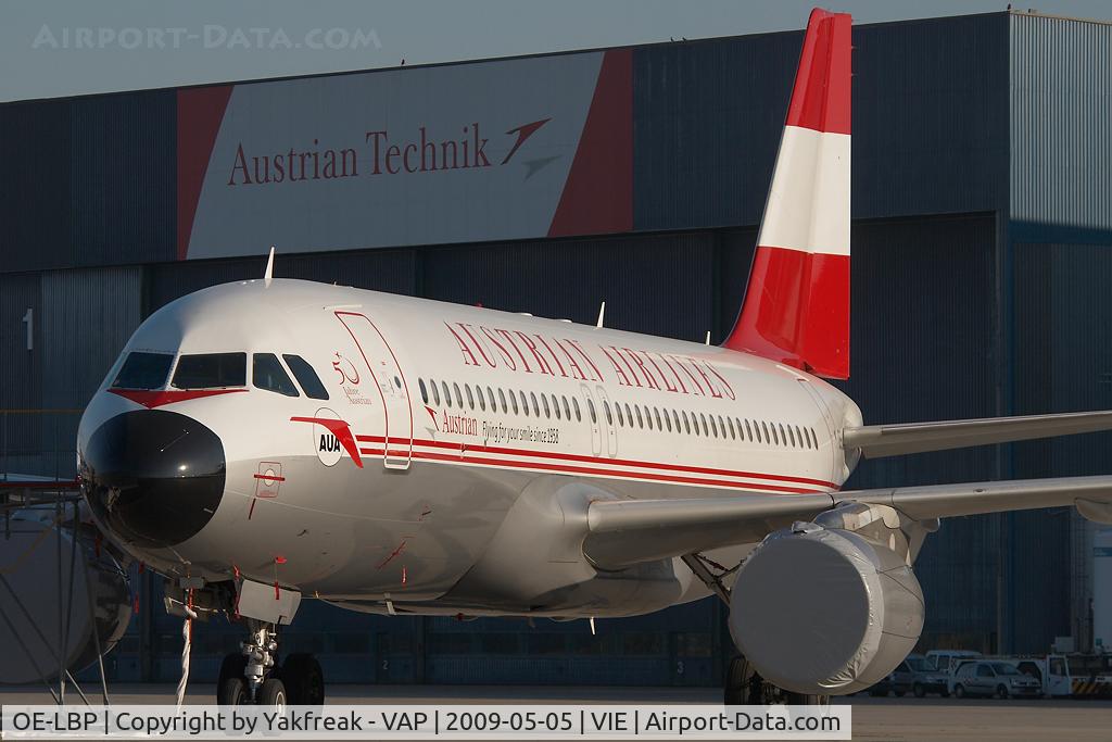 OE-LBP, 1998 Airbus A320-214 C/N 797, Austrian Airlines Airbus 320