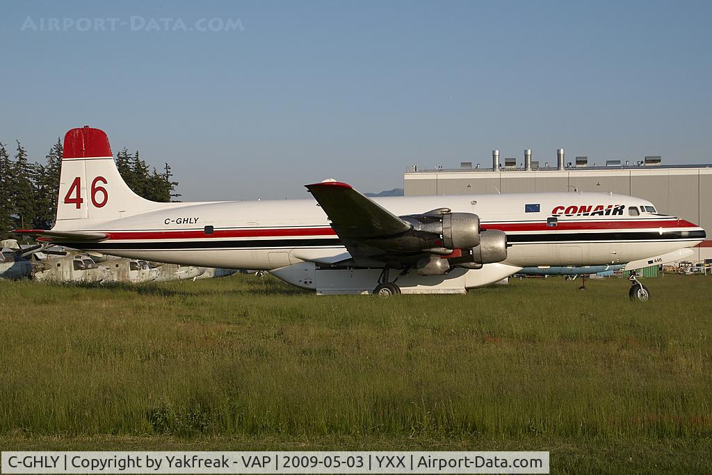 C-GHLY, 1958 Douglas DC-6B (C-118) C/N 45501, Conair DC6