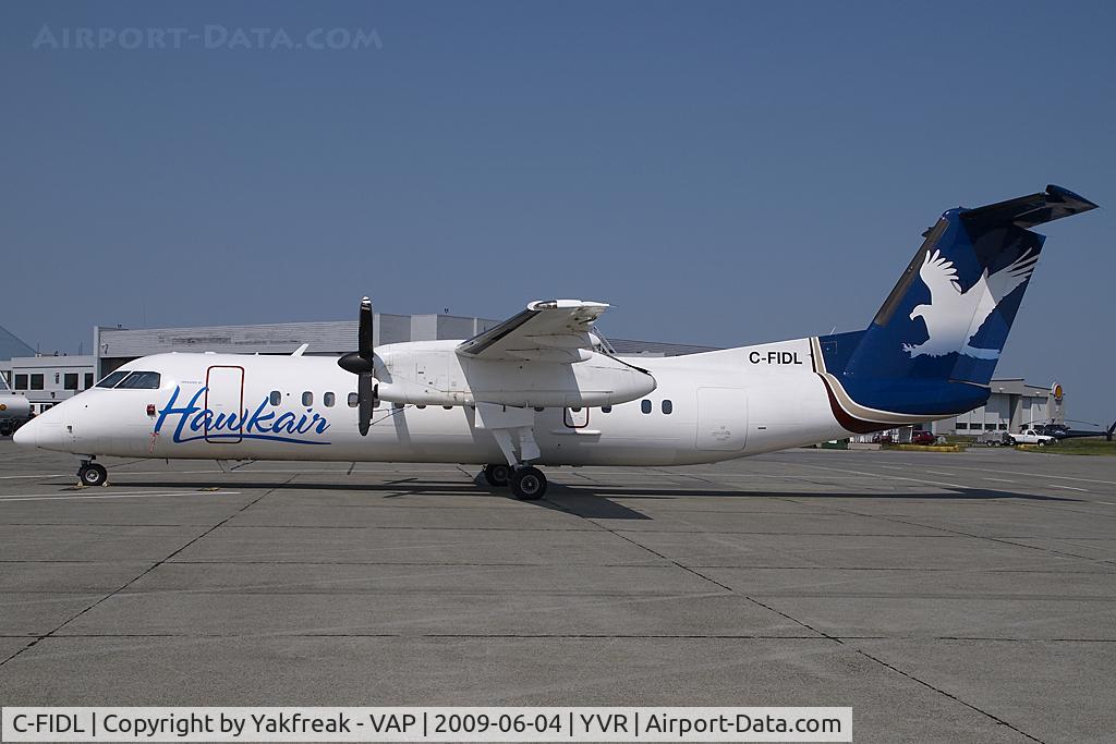 C-FIDL, 1991 De Havilland Canada DHC-8-311A Dash 8 C/N 305, Hawk Air Dash 8-300