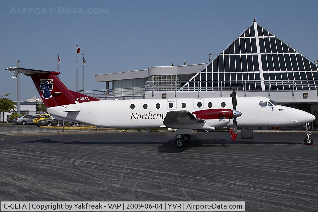 C-GEFA, 1990 Beech 1900C C/N UC-94, Northern Thunderbird Air Beech 1900