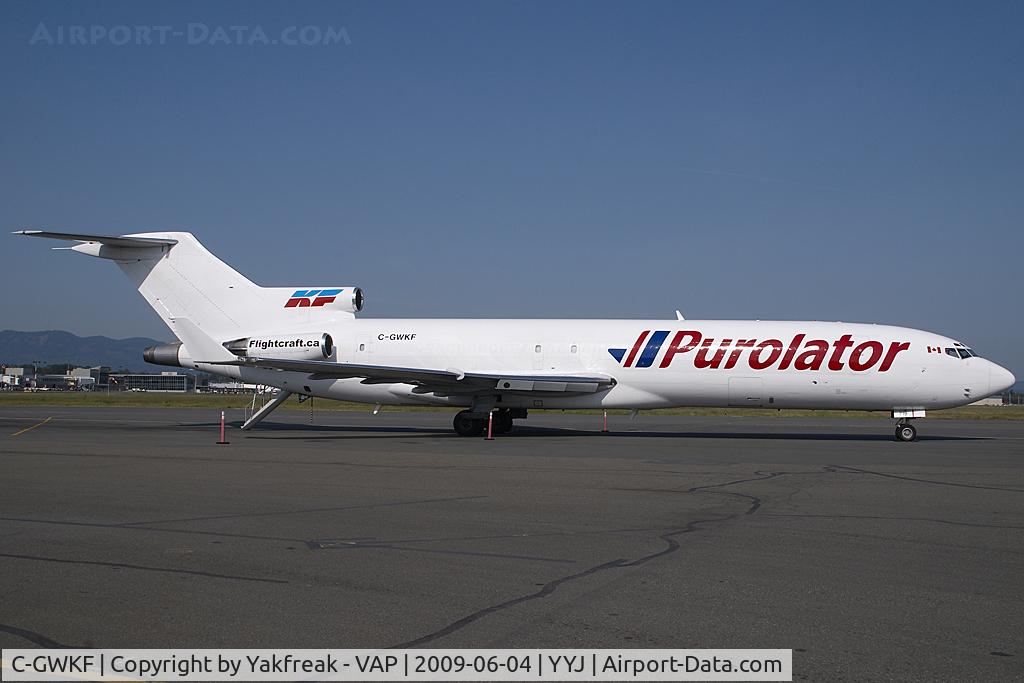 C-GWKF, 1976 Boeing 727-243 C/N 21270, Kellowna Flightcraft Boeing 727-200