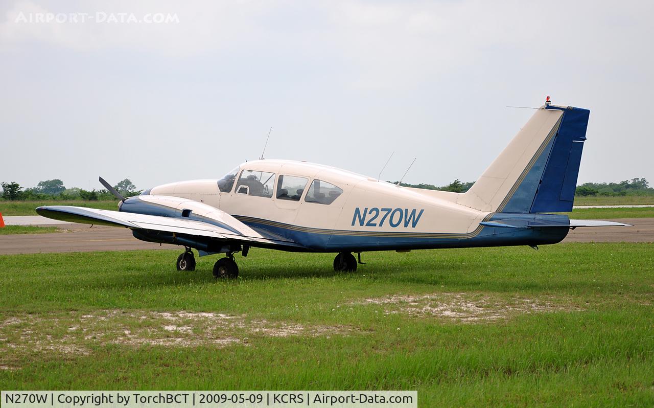 N270W, 1962 Piper PA-23-250 C/N 27-2129, Piper Aztec in the grass during Corsicana Airsho 09.