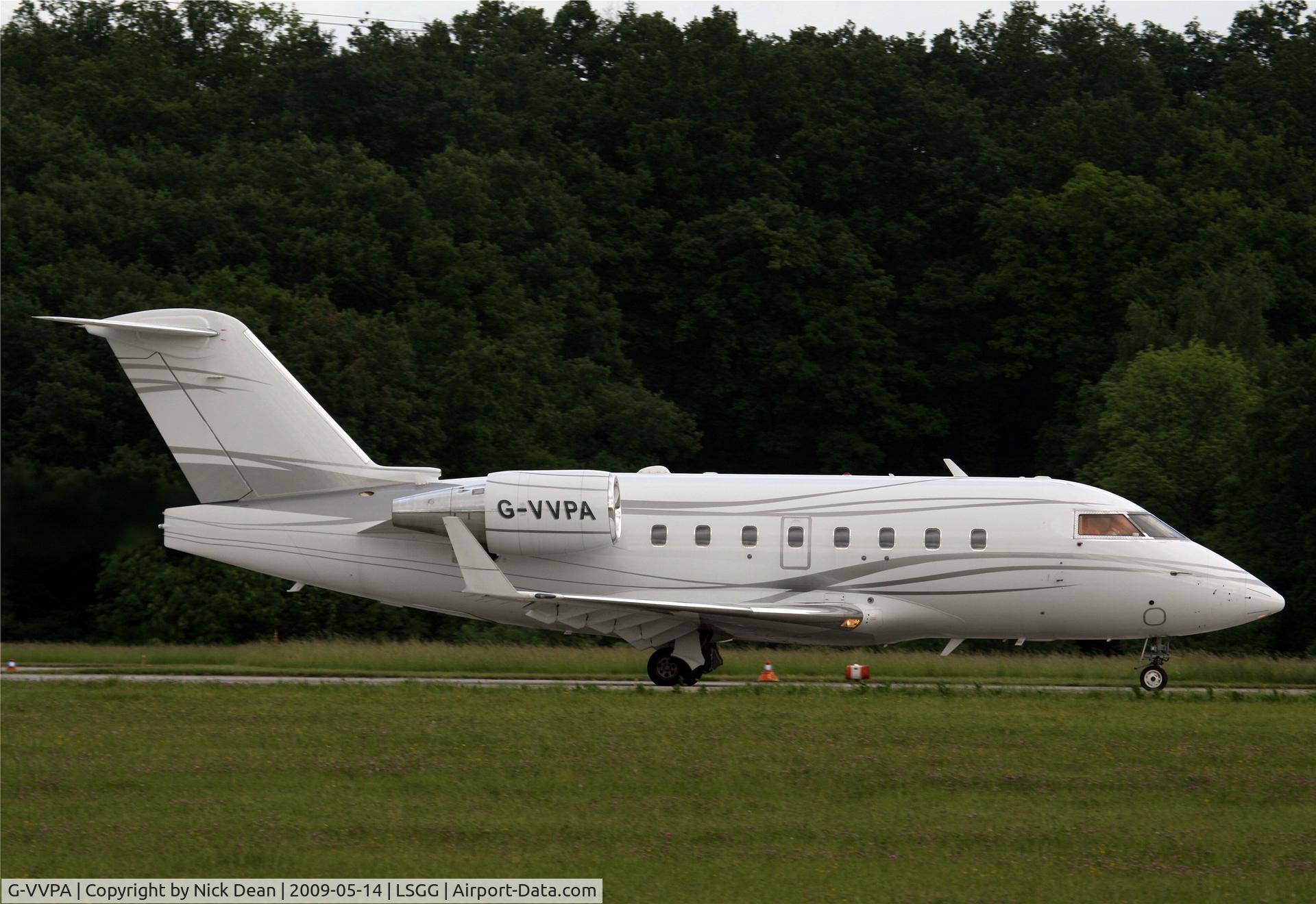 G-VVPA, 2005 Bombardier Challenger 604 (CL-600-2B16) C/N 5612, LSGG