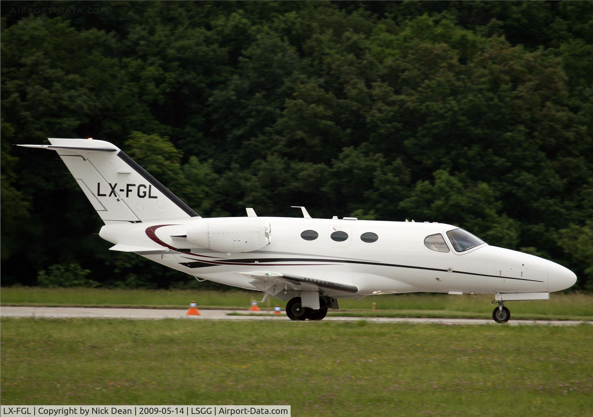 LX-FGL, 2008 Cessna 510 Citation Mustang Citation Mustang C/N 510-0132, LSGG