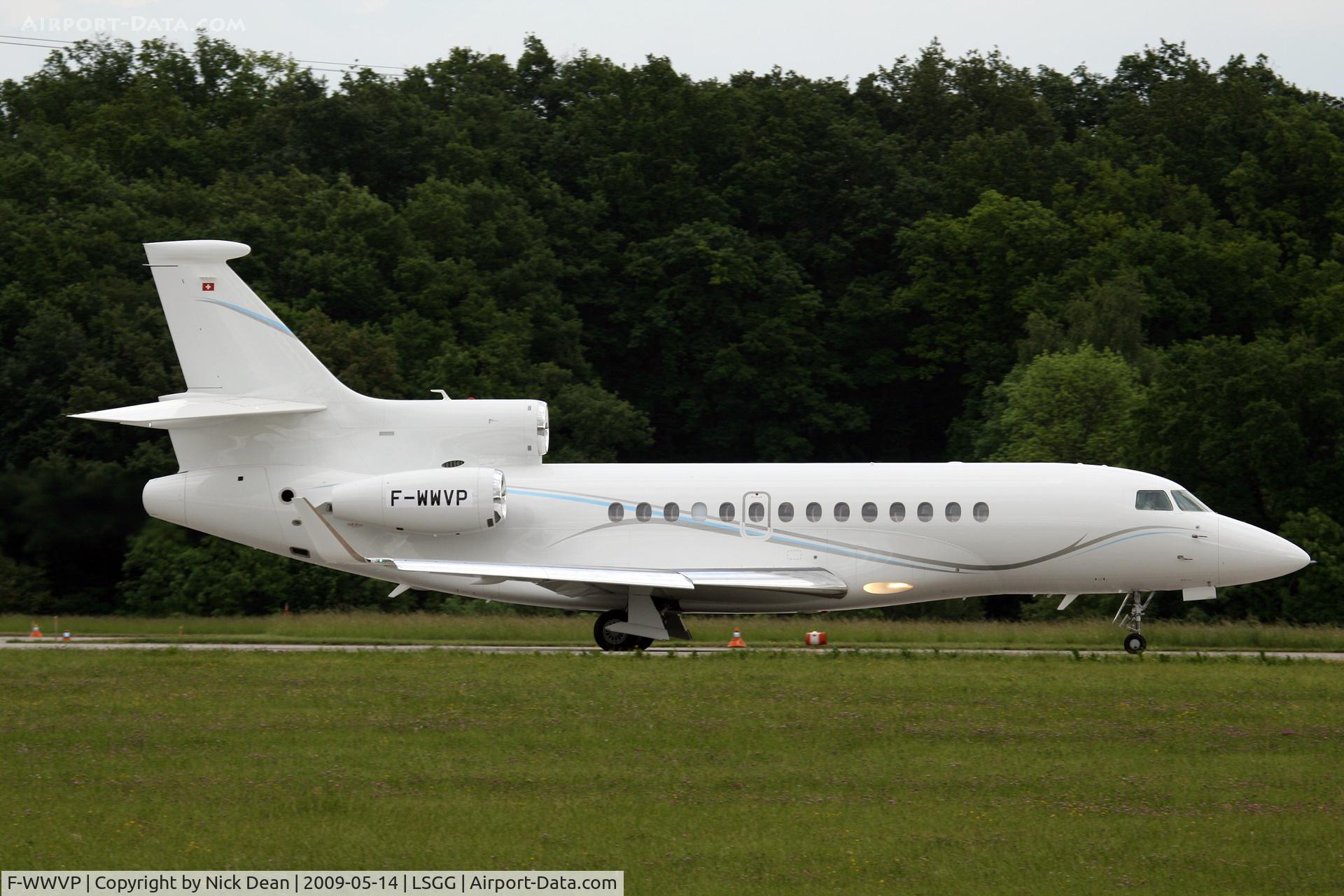 F-WWVP, 2007 Dassault Falcon 7X C/N 044, LSGG