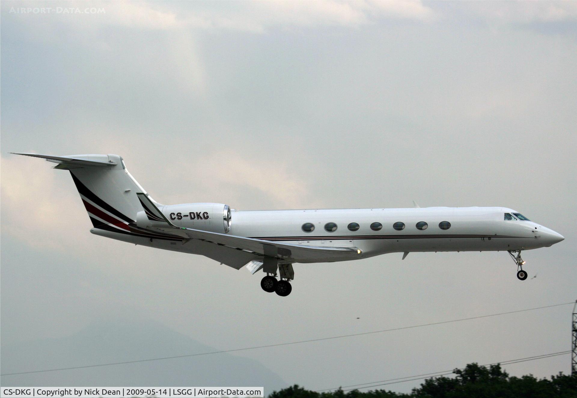 CS-DKG, 2007 Gulfstream Aerospace GV-SP (G550) C/N 5127, LSGG