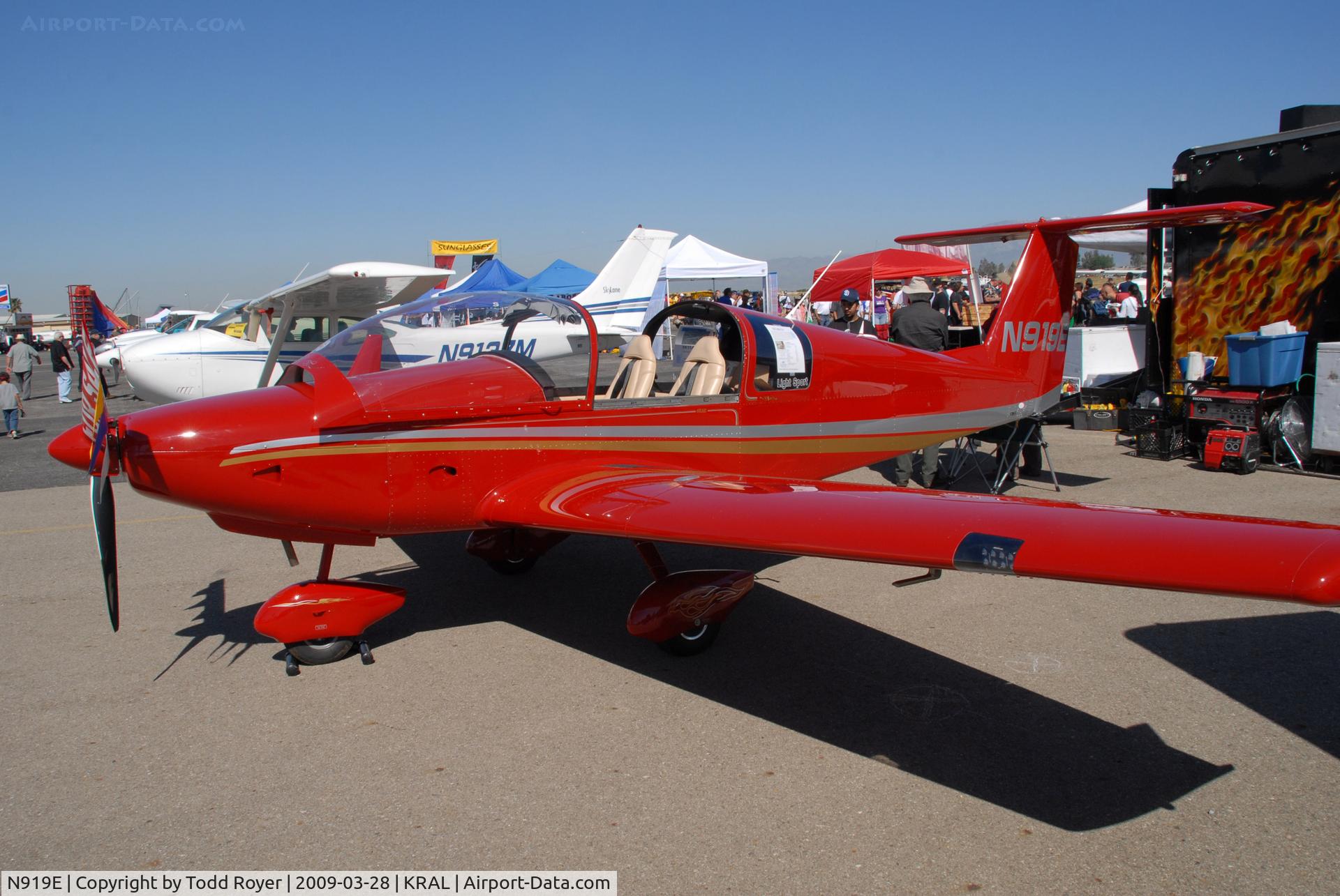 N919E, 2007 Dova DV-1 Skylark C/N 06/15, Riverside Airshow 2009