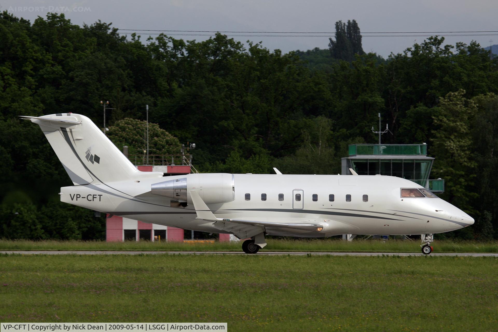 VP-CFT, 1990 Canadair Challenger 601-3A (CL-600-2B16) C/N 5067, LSGG