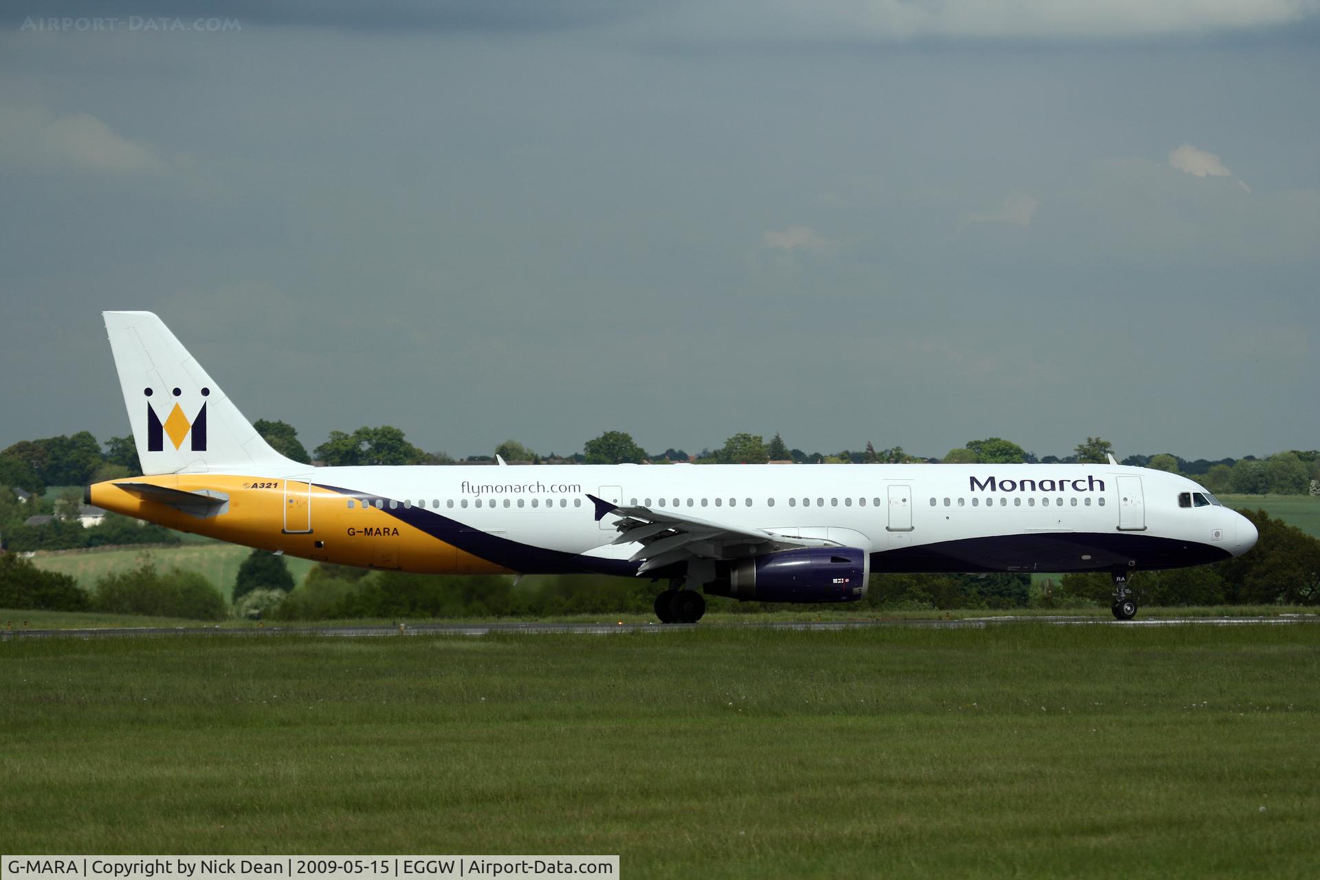 G-MARA, 1999 Airbus A321-231 C/N 983, EGGW