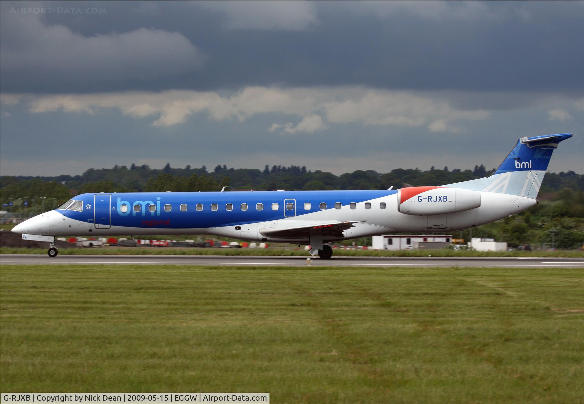 G-RJXB, 1999 Embraer EMB-145EP (ERJ-145EP) C/N 145142, EGGW