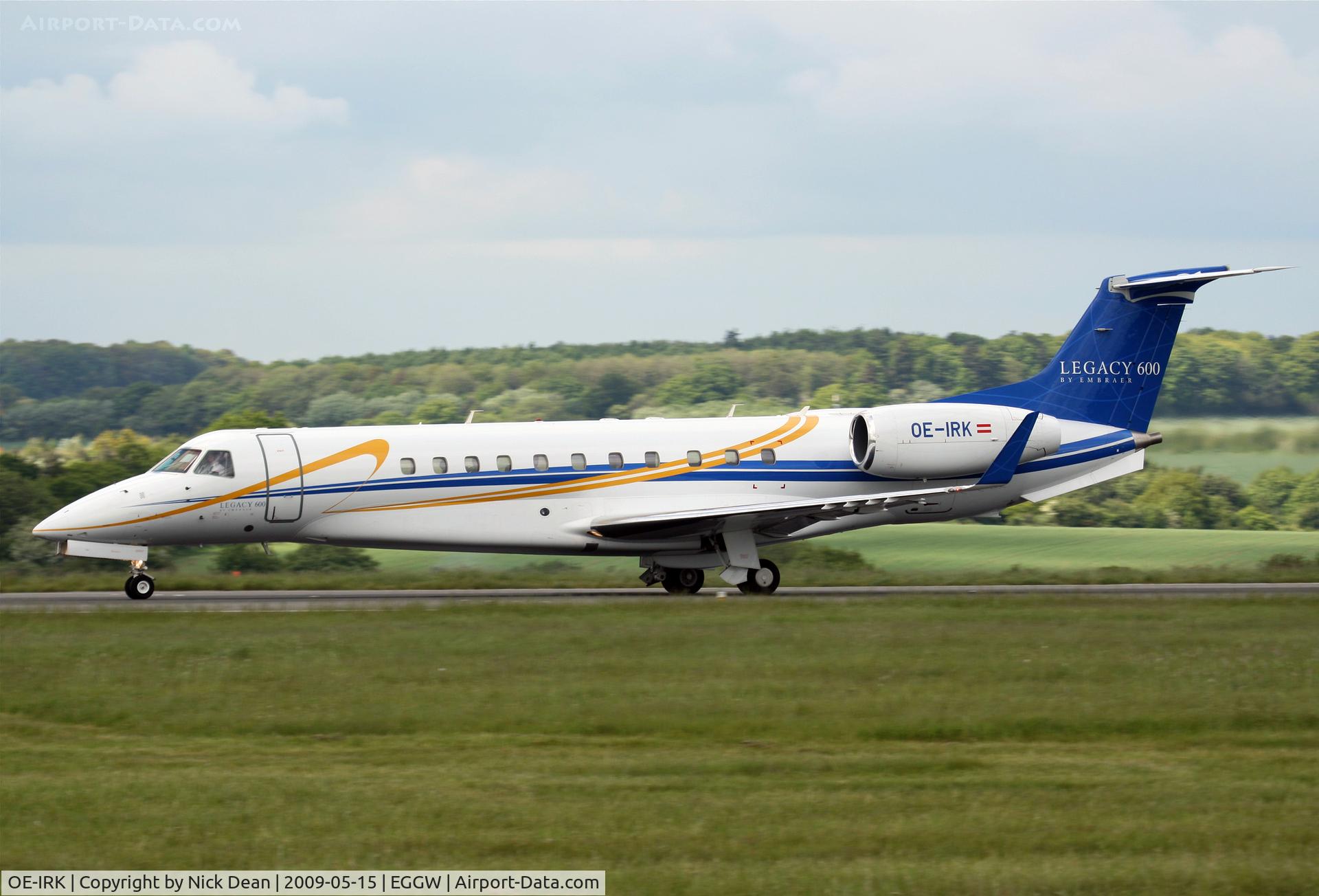 OE-IRK, 2005 Embraer EMB-135BJ Legacy 600 C/N 14500916, EGGW