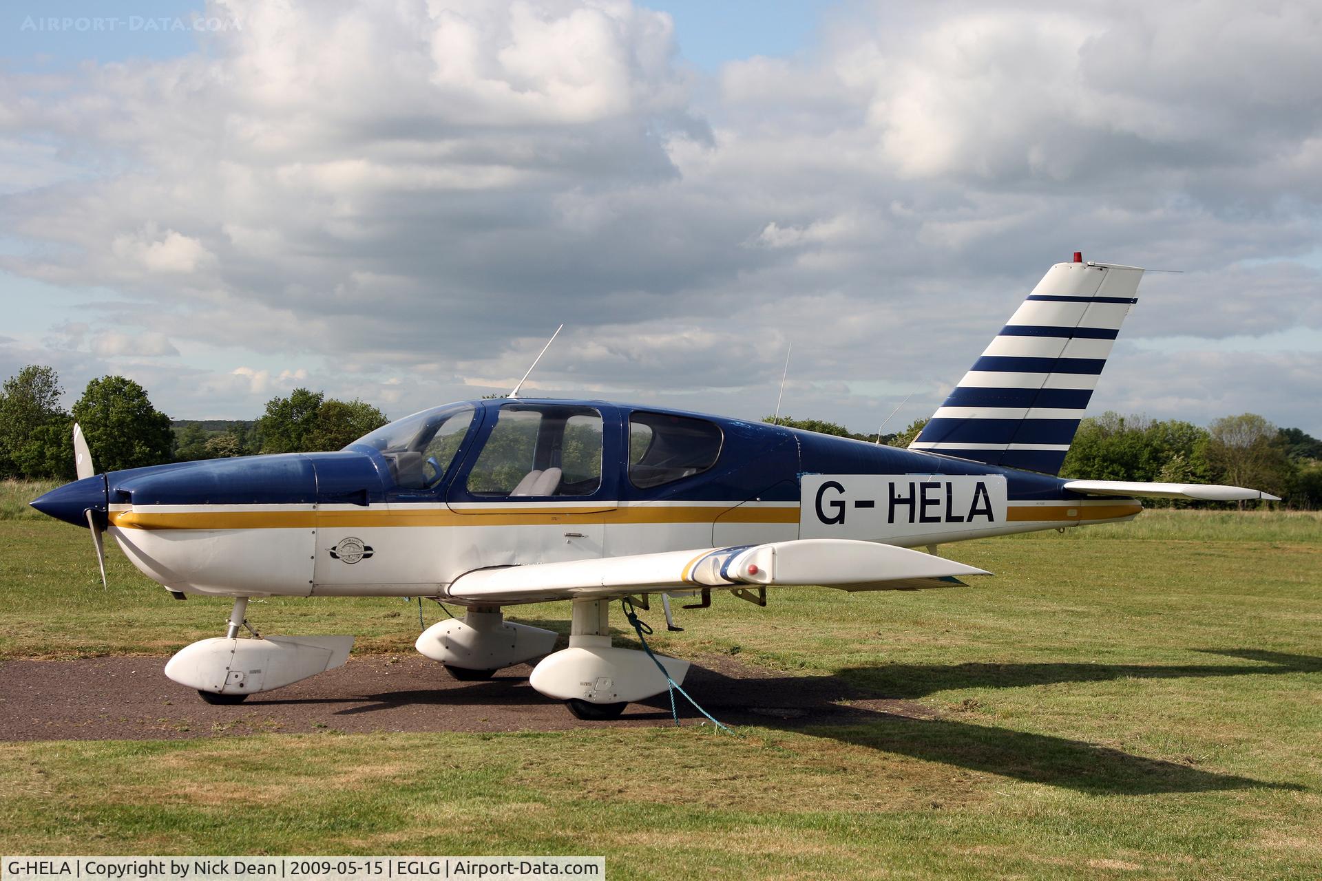 G-HELA, 1980 Socata TB-10 Tobago C/N 135, EGLG