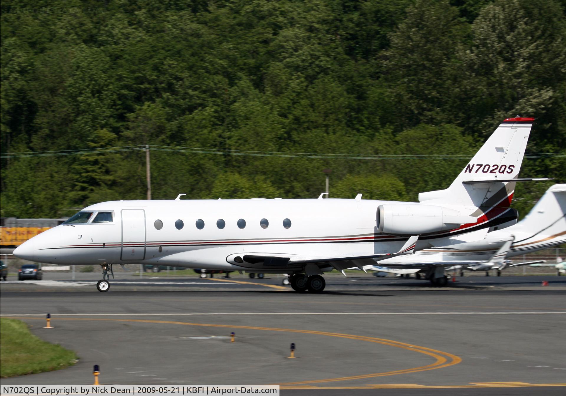 N702QS, 2002 Israel Aircraft Industries GULFSTREAM 200 C/N 070, KBFI