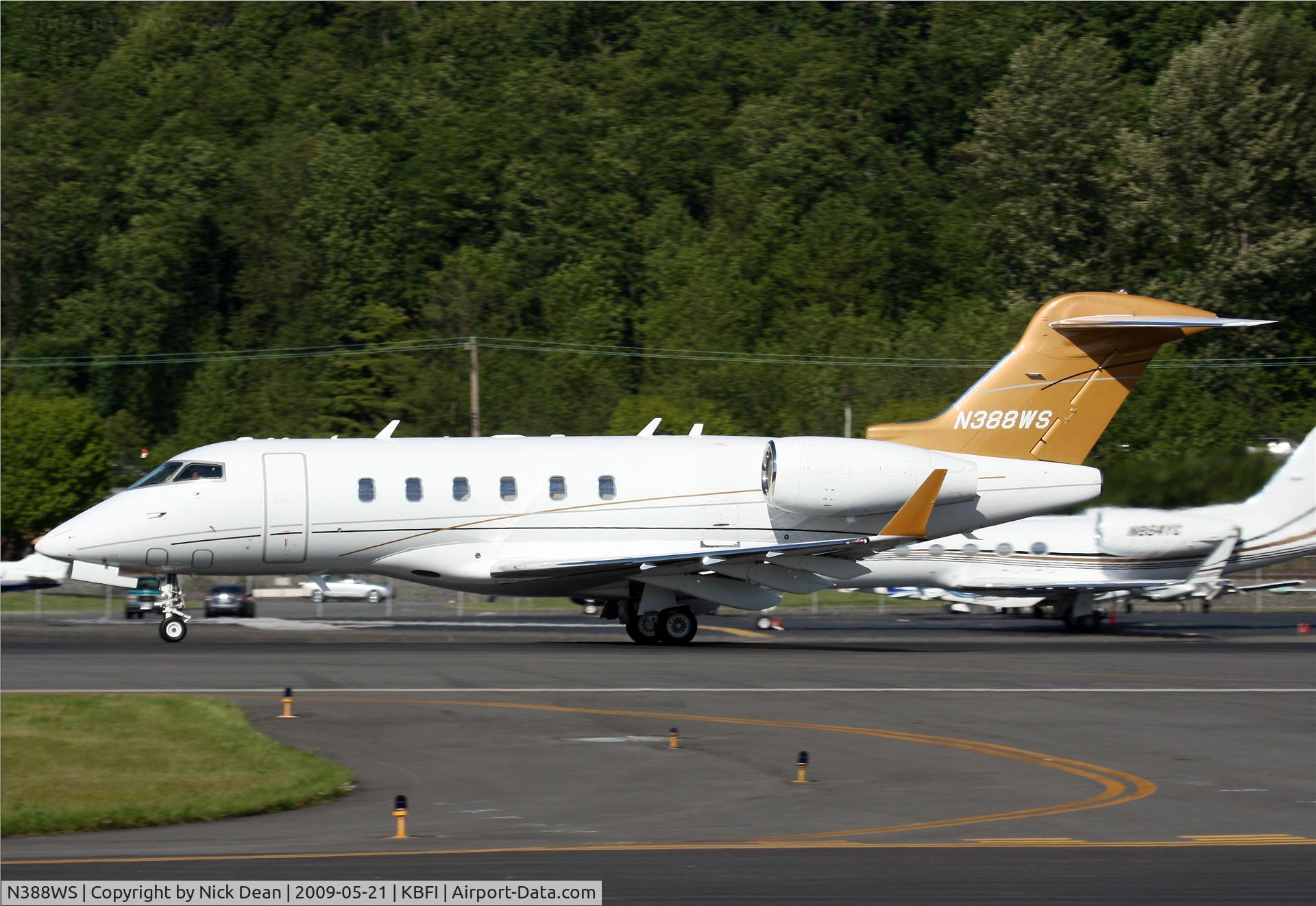 N388WS, 2006 Bombardier Challenger 300 (BD-100-1A10) C/N 20108, KBFI